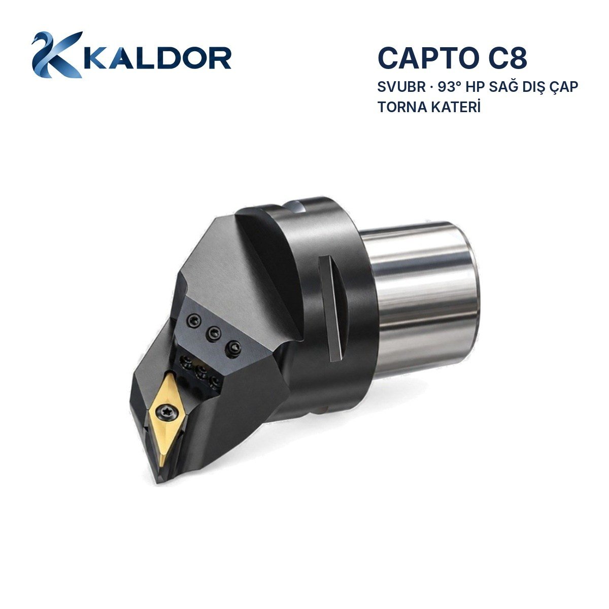 Capto C8 SVUBR 93° HP Sağ Dış Çap Torna Kateri
