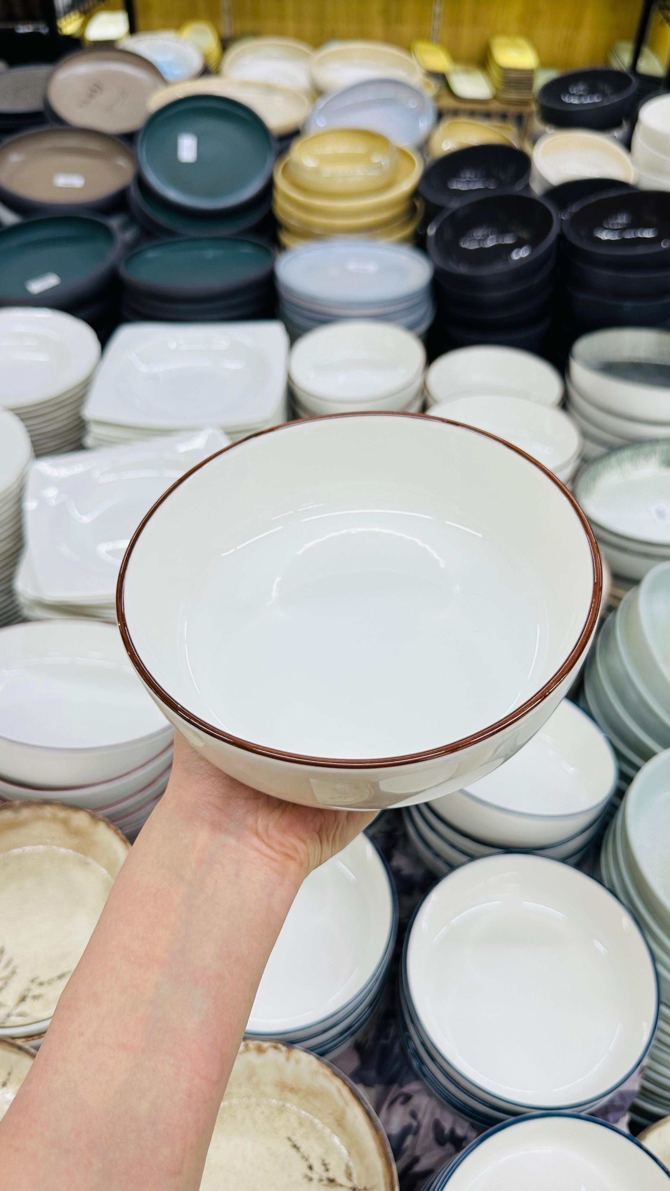 PREMİUM PORSELEN 16 CM 6'LI YEMEK TABAĞI