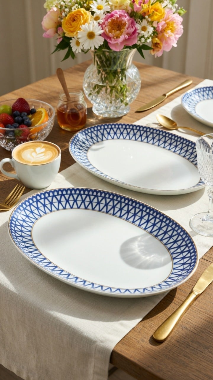 PREMİUM PORSELEN 22 CM KAYIK ( 2 ADET )