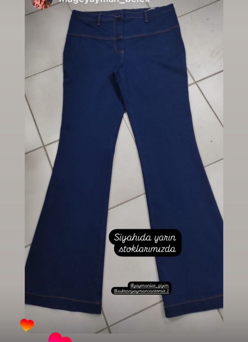 DİRİM İSPANYOL PAÇA PANTOLON