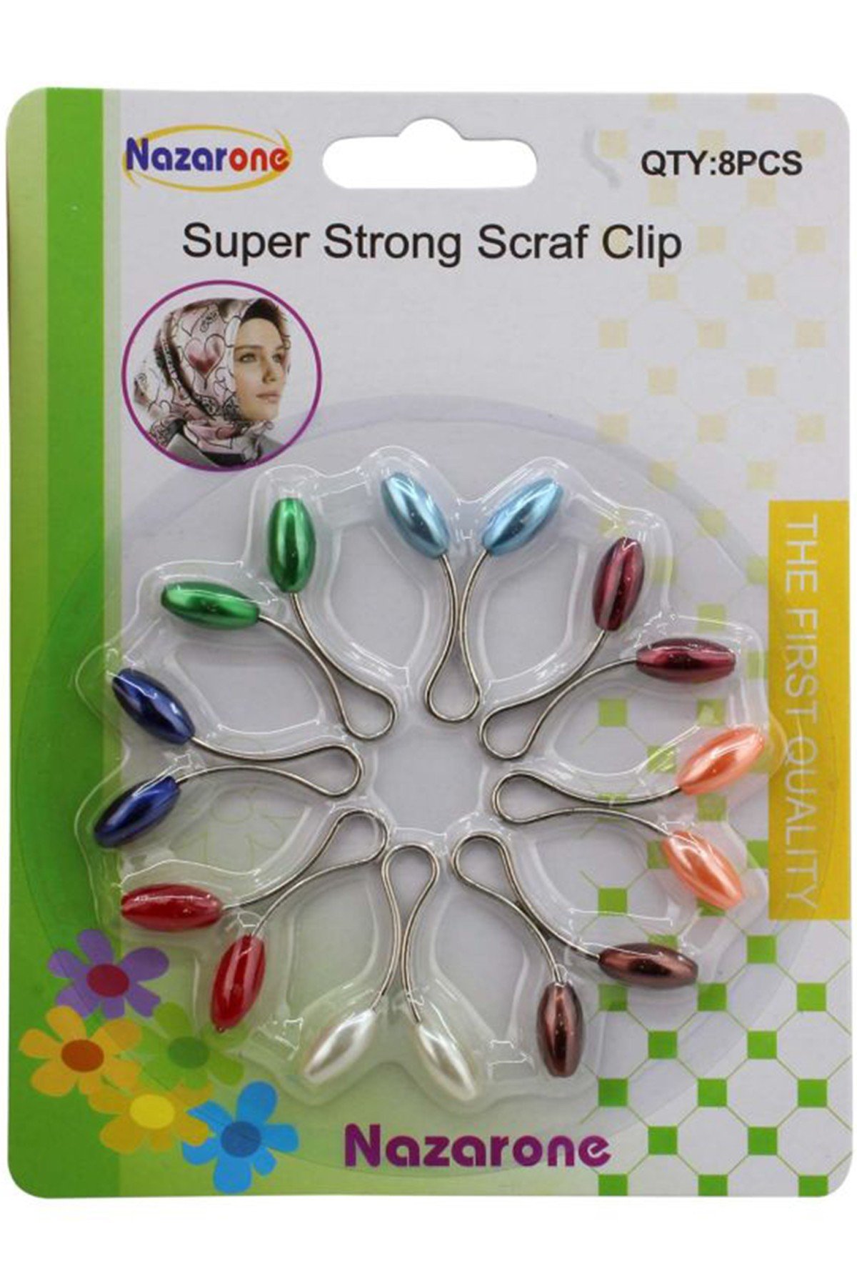  Vollen Yarn Eşarp İğnesi Klips