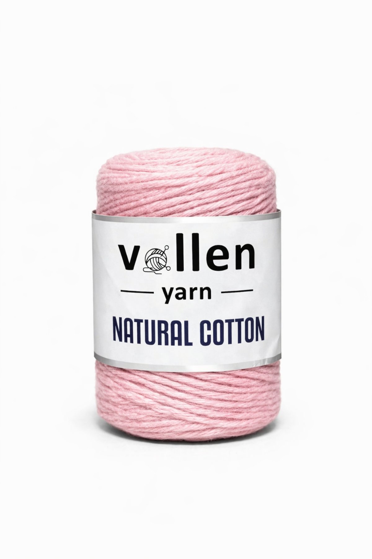 100GR/200MT Premıum Doğal Koton Amıgurumi ve punch ipi,Tığ işi el örgü ipi,Toz Pembe