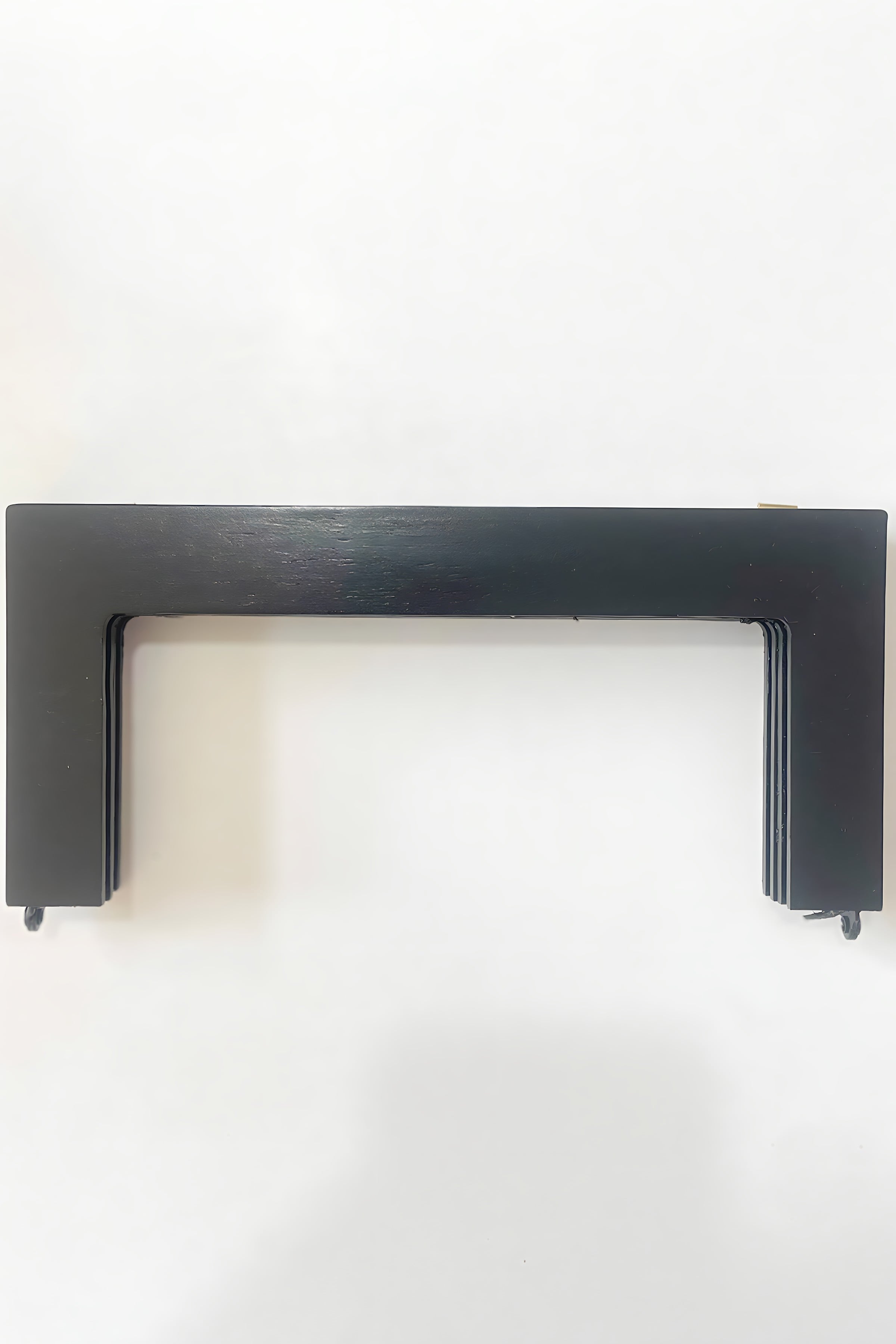 Ahşap Çanta Bursu Düz 20cm , Siyah
