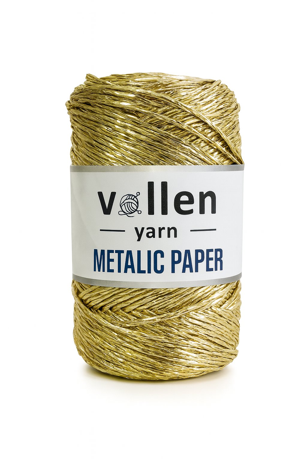Premium Metalik Kagıt Ip,Parlak Çanta Ipi,200 Gr- 320 M , Simli Metalik Ip,Metalik Abiye Ip,AÇIK GOLD
