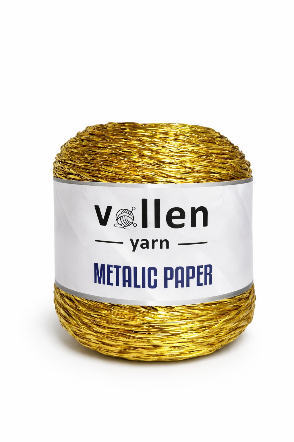 Premium Metalik Kagıt Ip,Parlak Çanta Ipi,200 Gr- 320 M , Simli Metalik Ip,Metalik Abiye Ip,Altın