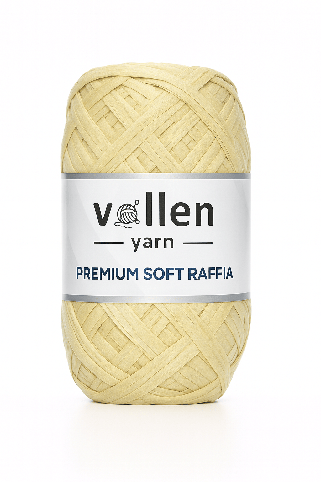 Premıum Softy Rafya, Polyester Yumuşak Rafya İp ,Naturel