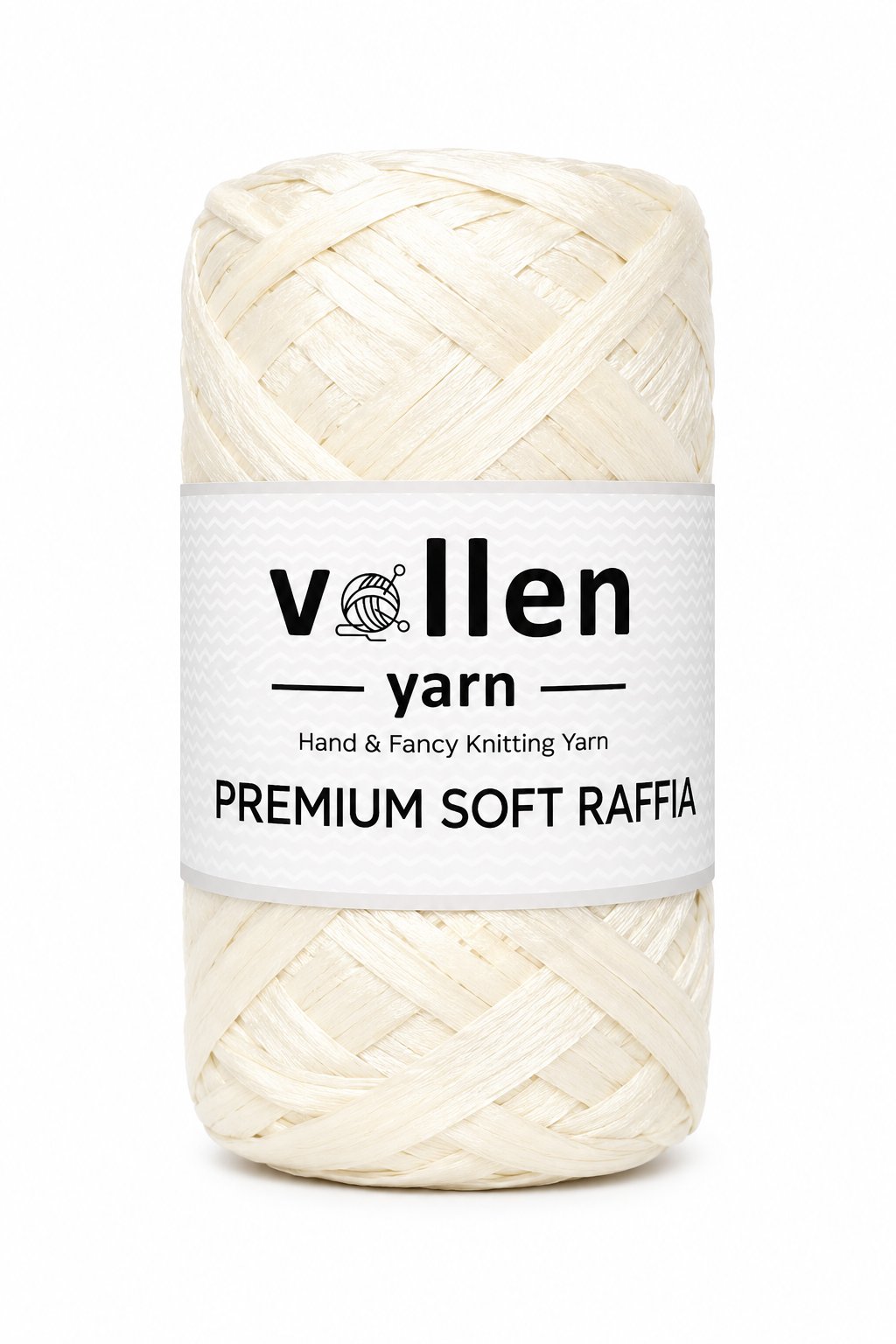 Premıum Softy Rafya, Polyester Yumuşak Rafya İp ,Krem