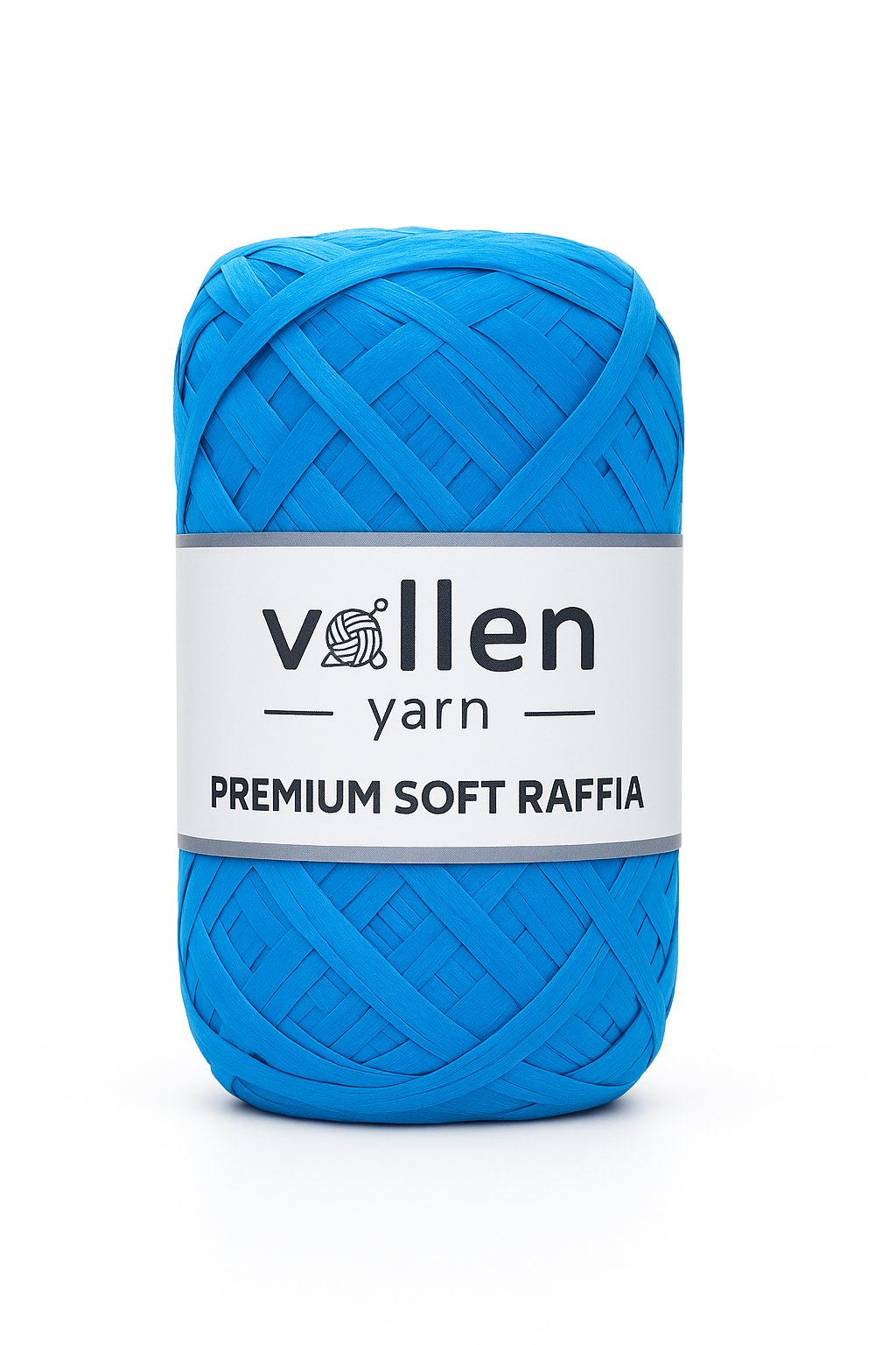 Premıum Softy Rafya, Polyester Yumuşak Rafya İp ,Mavi