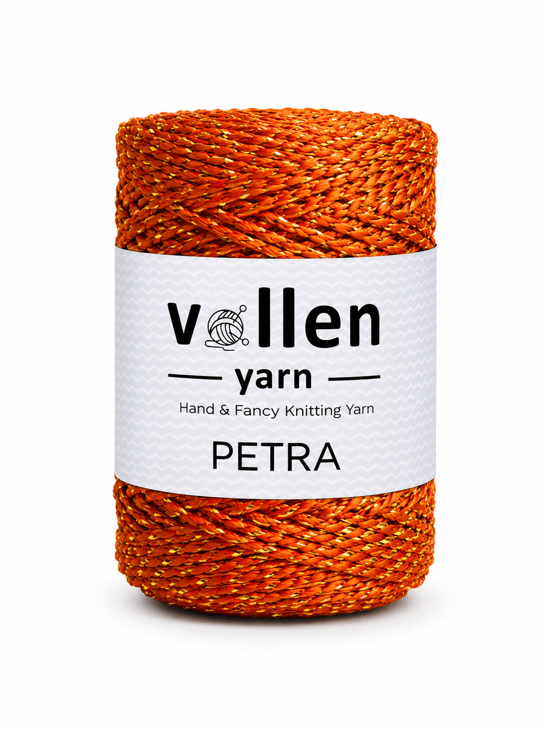 Vollen Yarn Petra Simli Polyester Çanta İpi 200 gr 140 m El Örgü İpi 4-6 mm Tığ ve Şiş Uyumlu,5203
