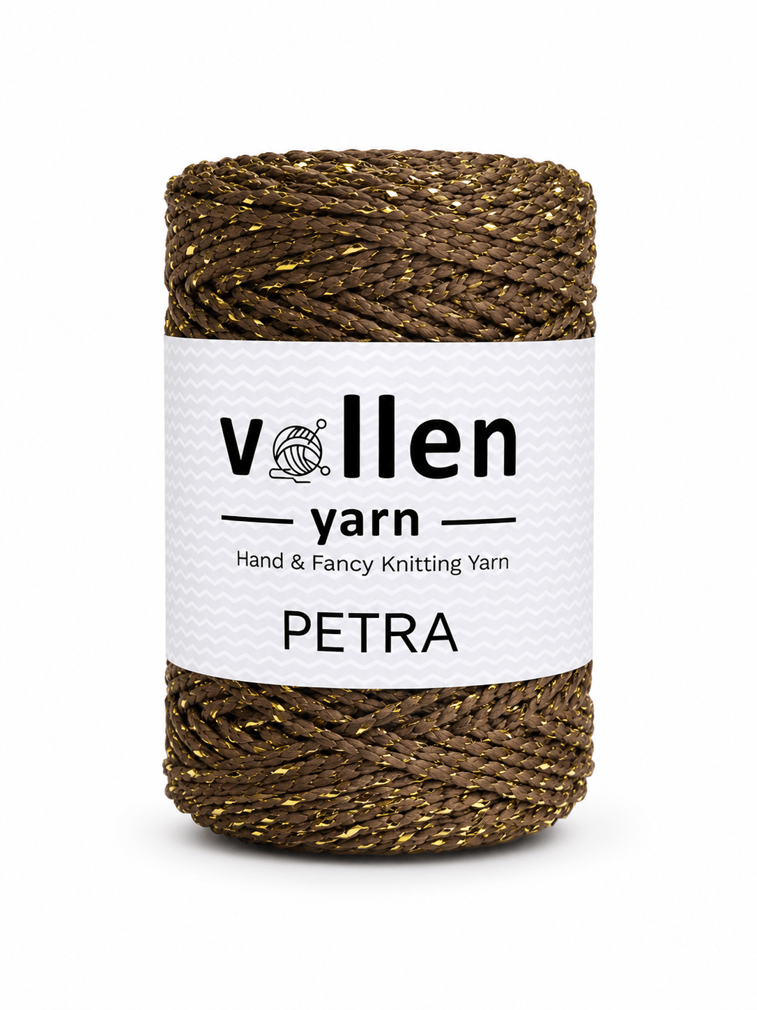 Vollen Yarn Petra Simli Polyester Çanta İpi 200 gr 140 m El Örgü İpi 4-6 mm Tığ ve Şiş Uyumlu,5202