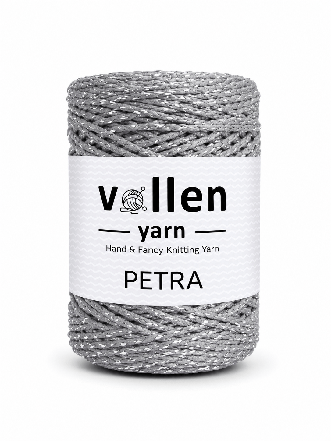 Vollen Yarn Petra Simli Polyester Çanta İpi 200 gr 140 m El Örgü İpi 4-6 mm Tığ ve Şiş Uyumlu,5206
