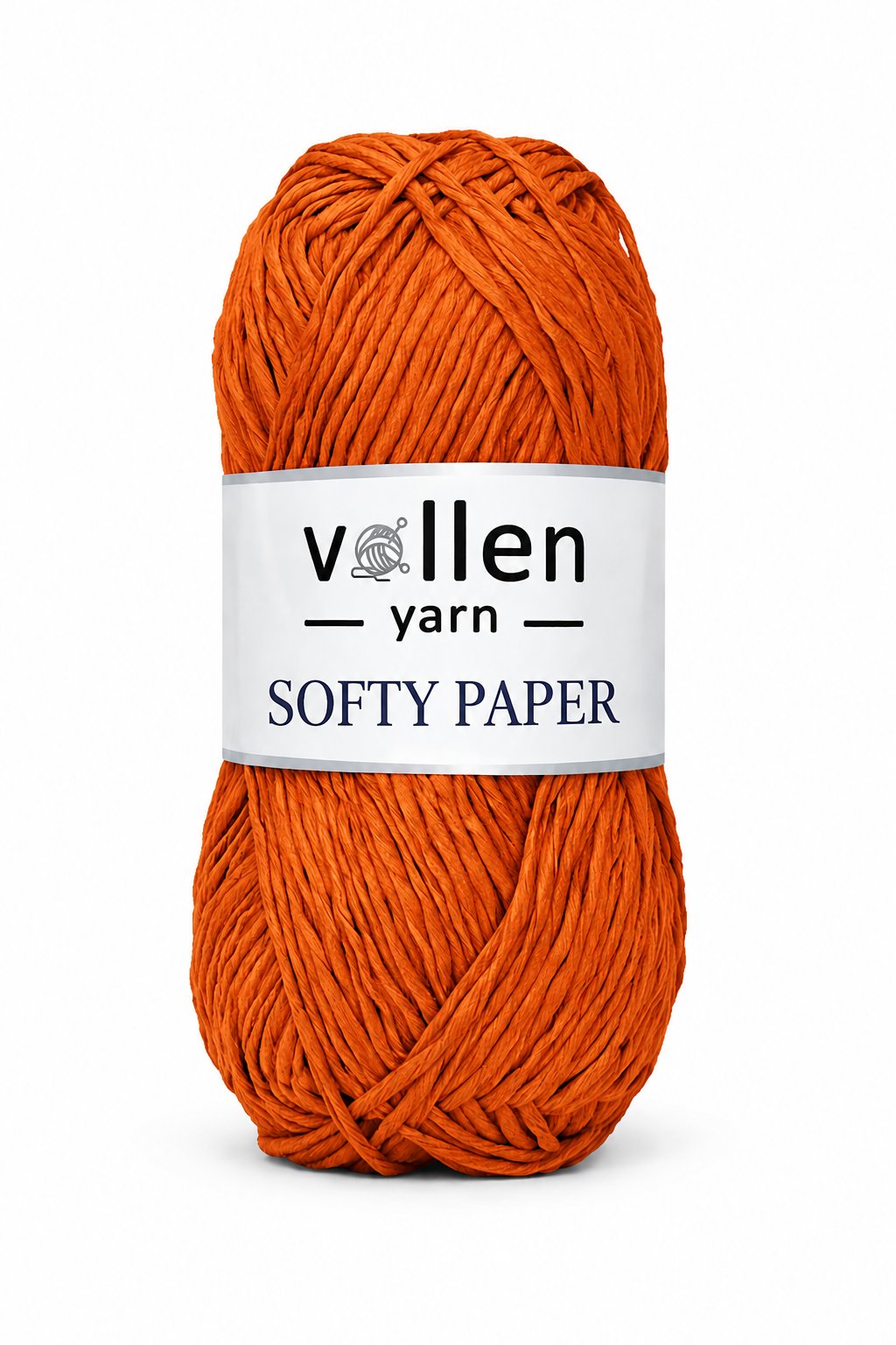 Vollen Yarn yumuşak rafya kagit ip,hobi ipi,tığ işi,el örgü ipi,çanta,supla ve şapka ipi,TURUNCU