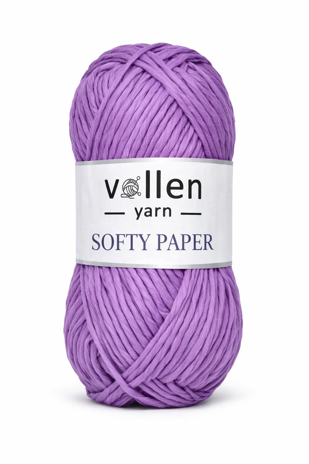 Vollen Yarn yumuşak rafya kagit ip,hobi ipi,tığ işi,el örgü ipi,çanta,supla ve şapka ipi,Mor