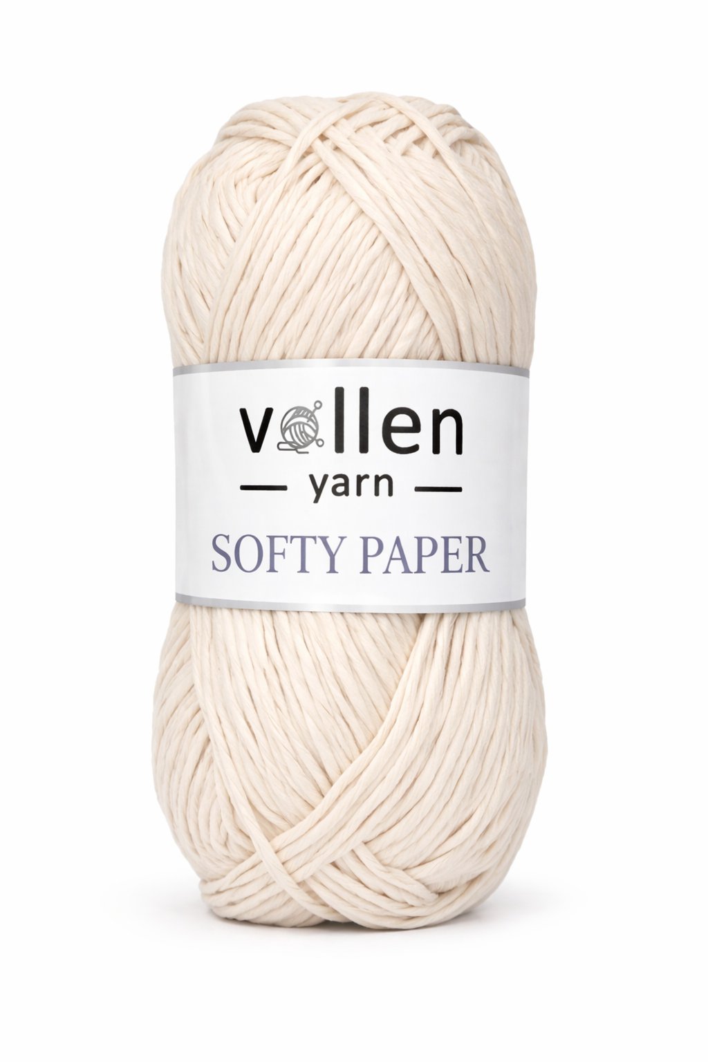 Vollen Yarn yumuşak rafya kagit ip,hobi ipi,tığ işi,el örgü ipi,çanta,supla ve şapka ipi,KREM