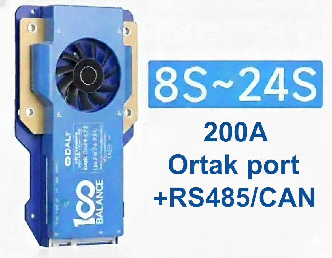 100 Balance Smart BMS LFP 8-24S 200A