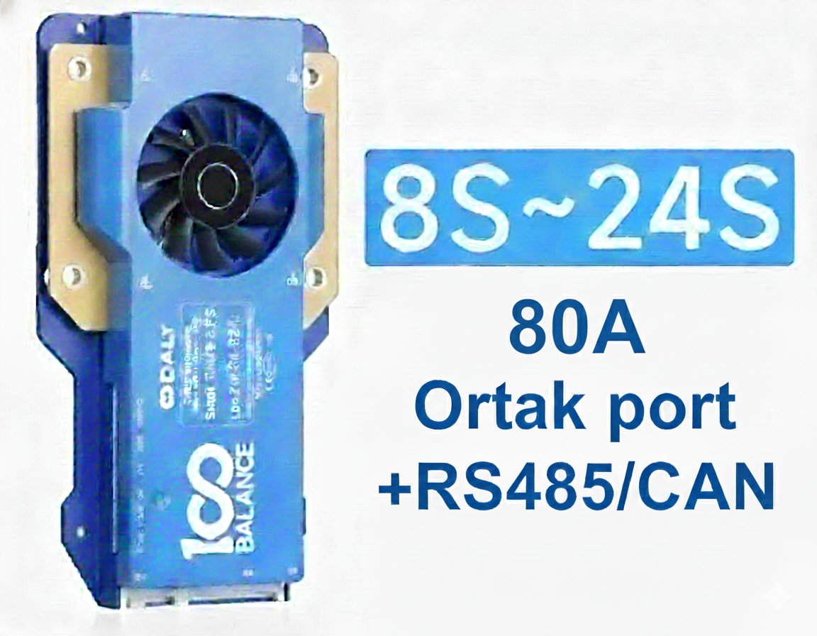 100 Balance Smart BMS LFP 8-24S 80A