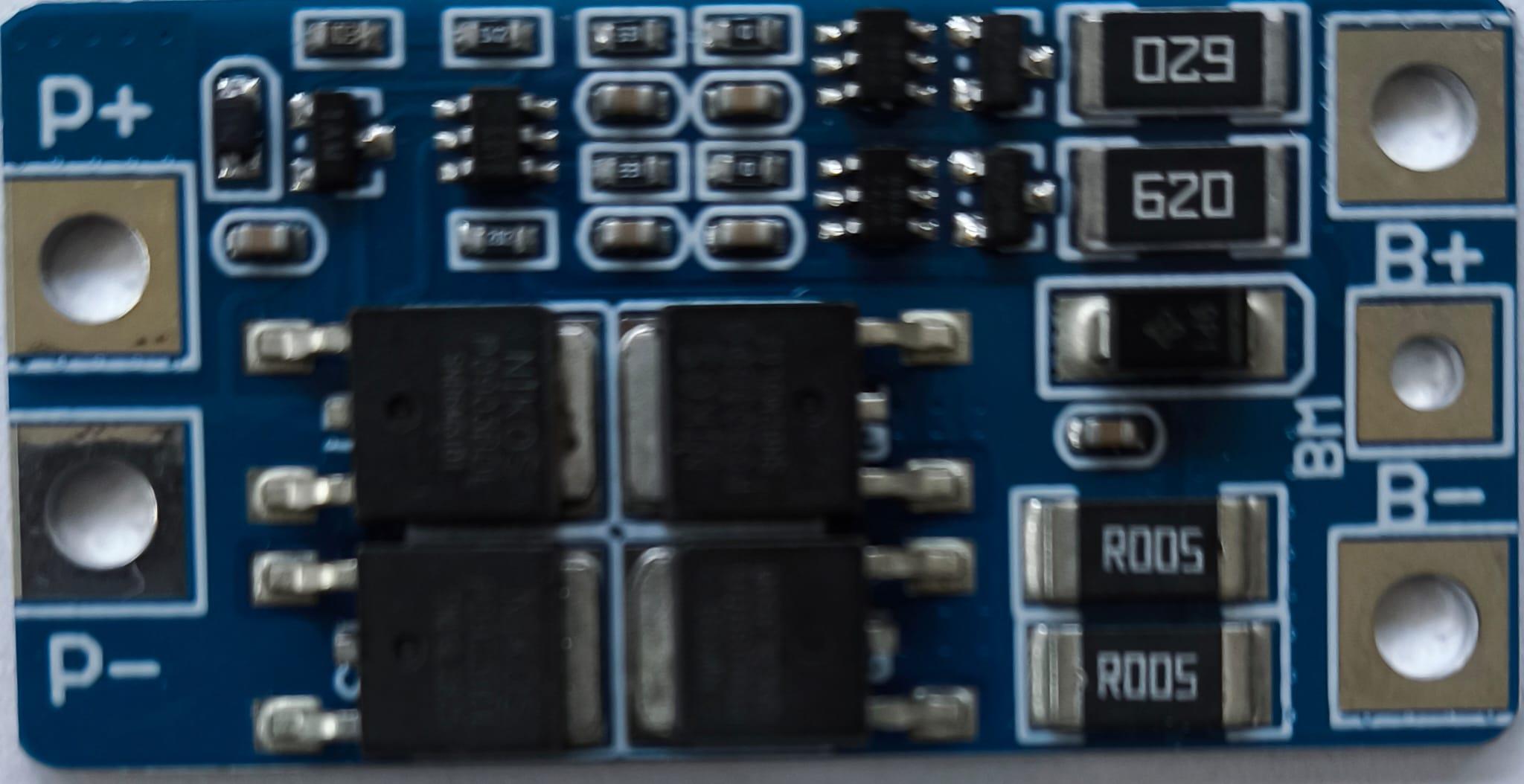 2S 20A 6.4V Lifepo4 18650 Balanslı Koruma Devresi