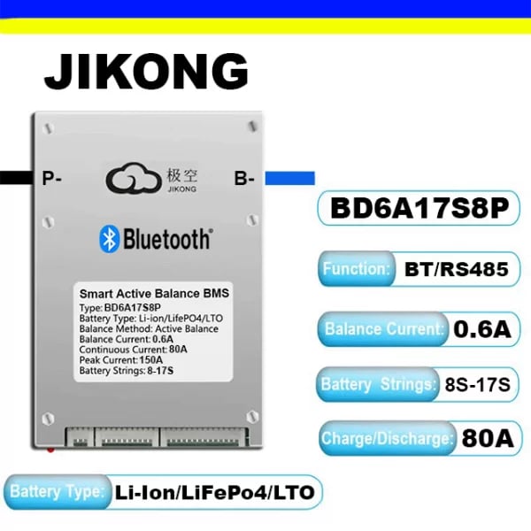 JK Smart BMS BD6A17S8P