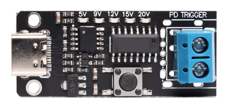 PD QC Usb-C 5A Voltaj Ayarlı Hızlı Şarj Modülü