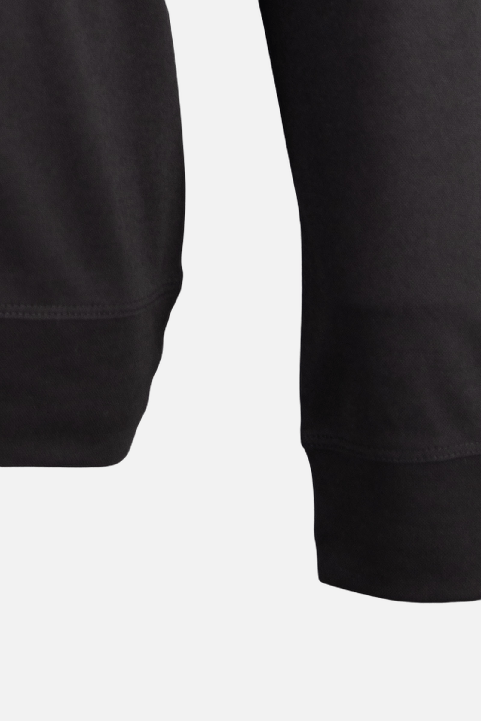 Erkek Bisiklet Yaka Sweatshirt | Siyah · 3