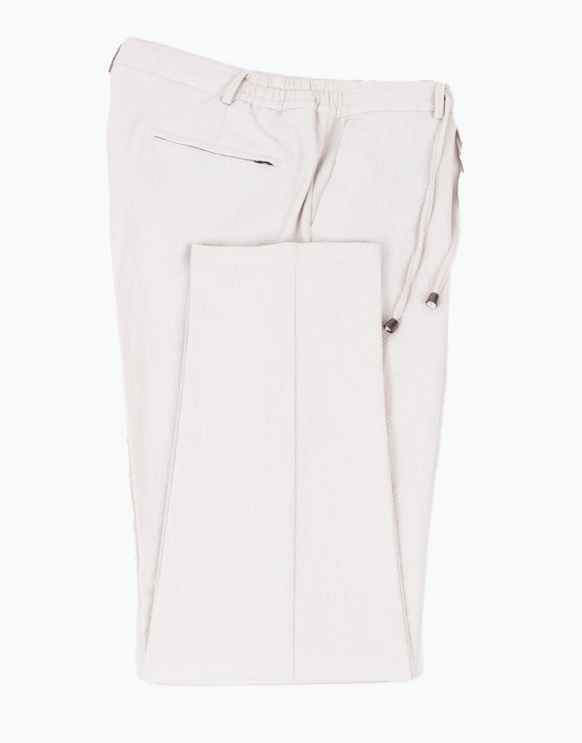 Erkek Jogger Bağcıklı Pantolon Krem