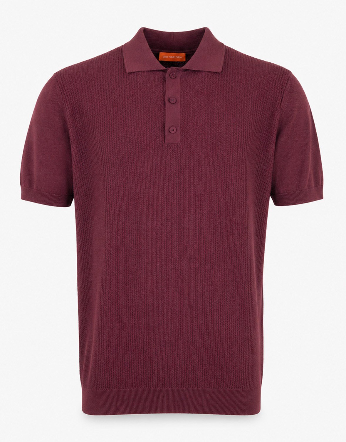 Erkek Örme Tshirt Bordo