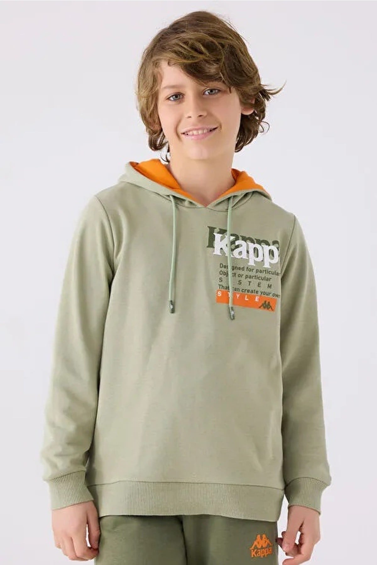 Kappa Erkek Çocuk Sweat Yeşil