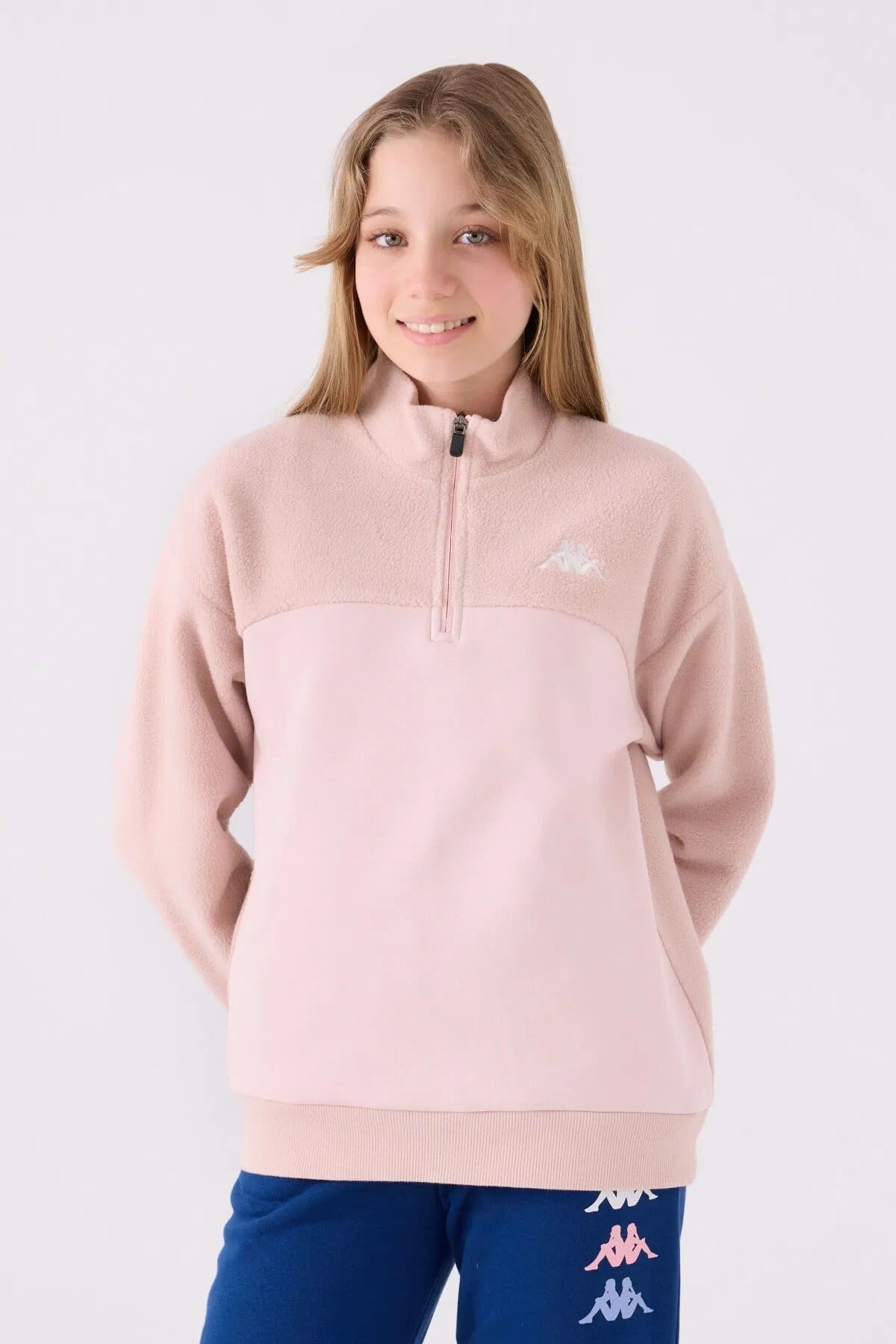 Kappa Kız Çocuk Sweatshırt Pembe