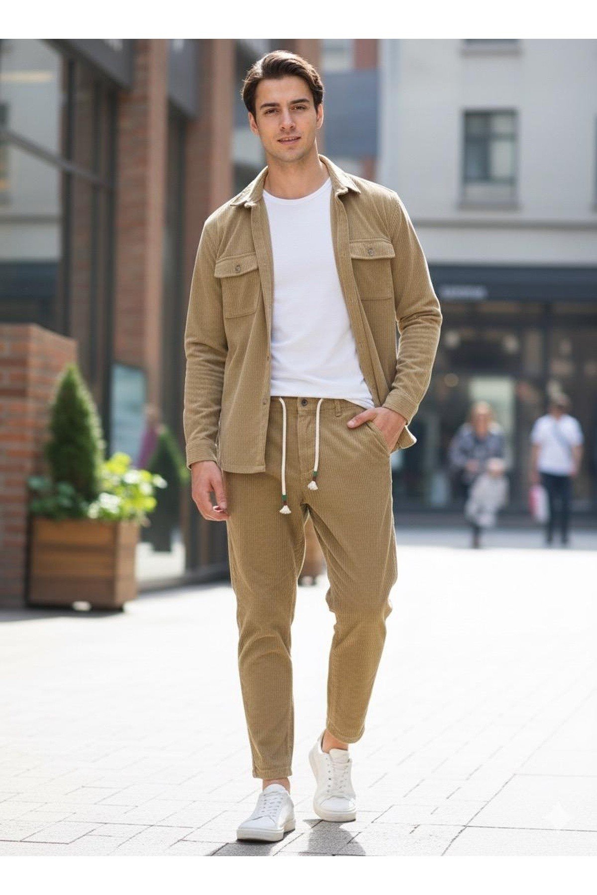Little Cup Erkek Giyim Pantalon Krem