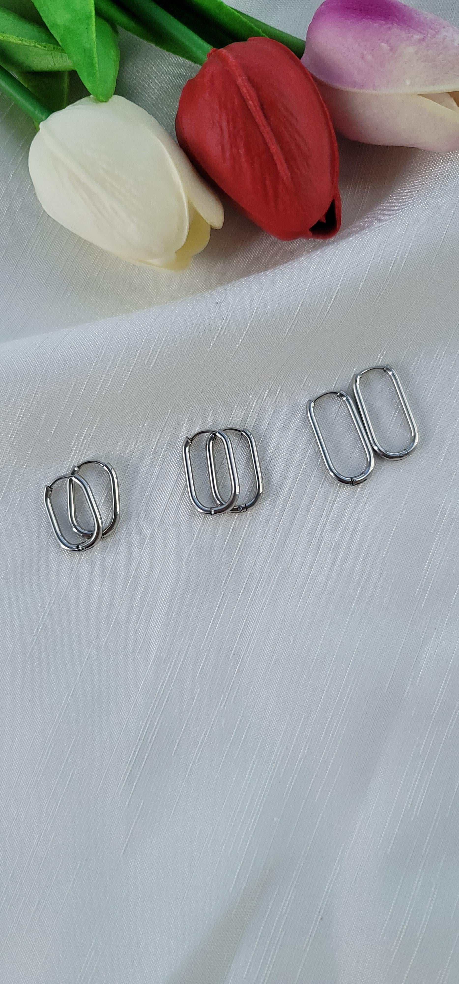 Oval küpe