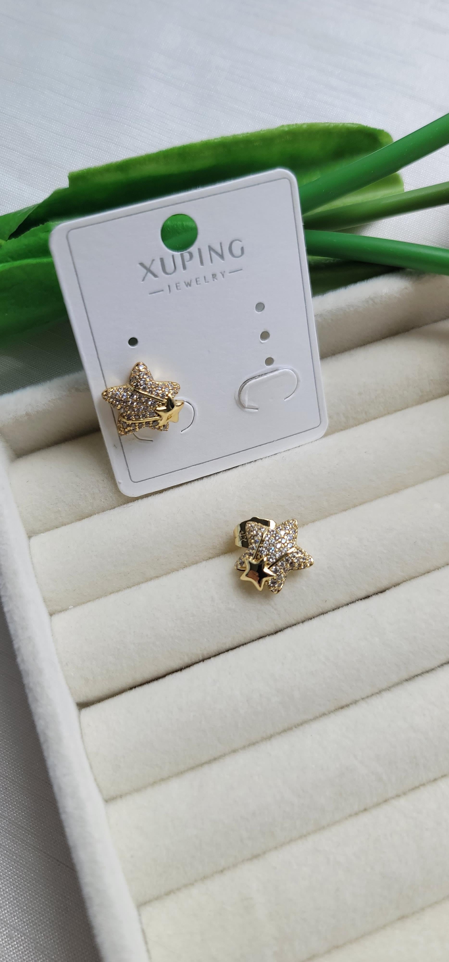 Xuping gold yıldız küpe