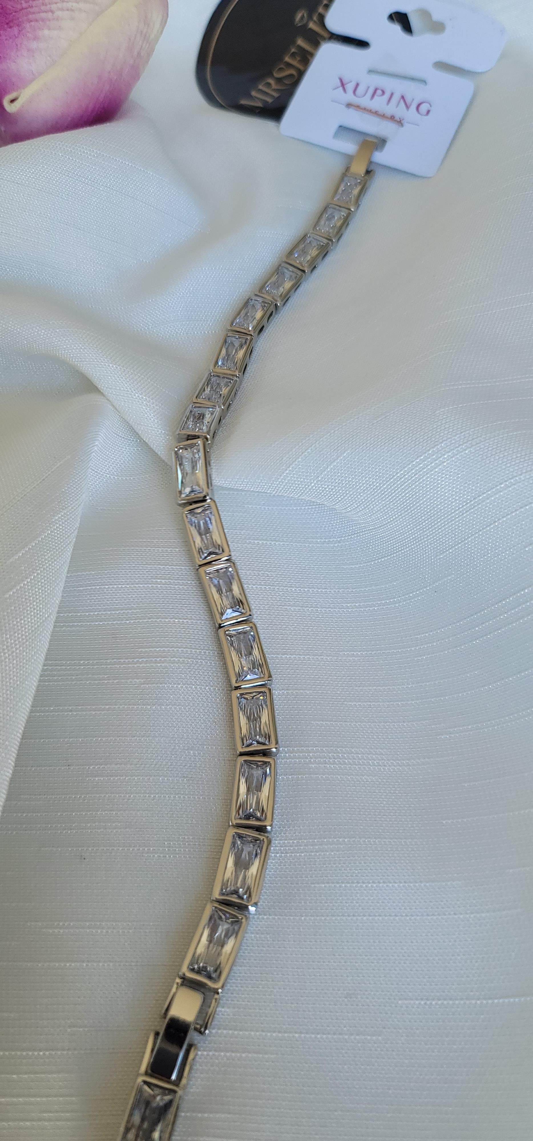 Xuping silver baget bileklik