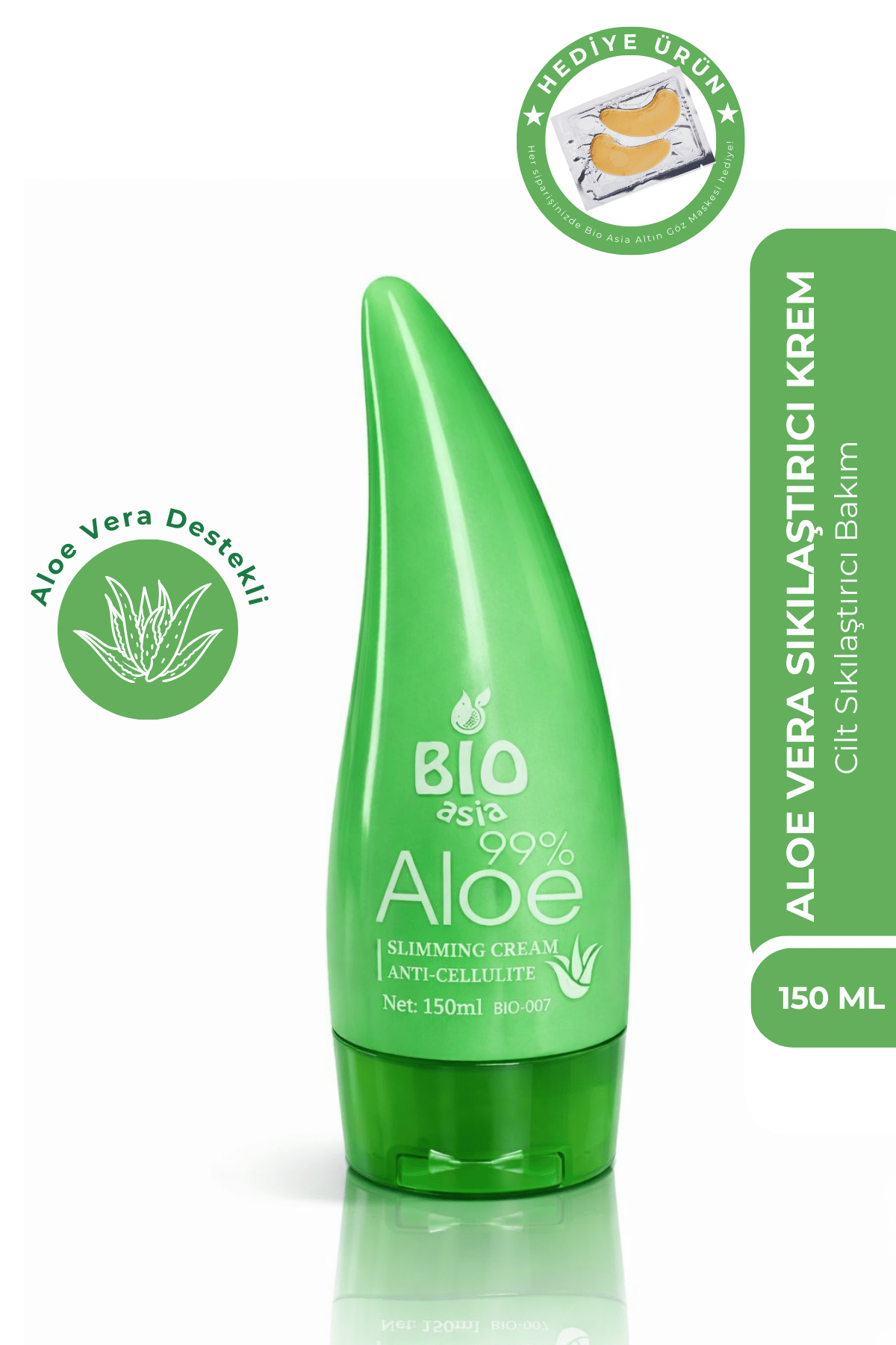 Bio AsiaBio Asia Sıkılaştırıcı Krem – Bölgesel Sıkılaştırma & Toparlayıcı Etkili 150 ml