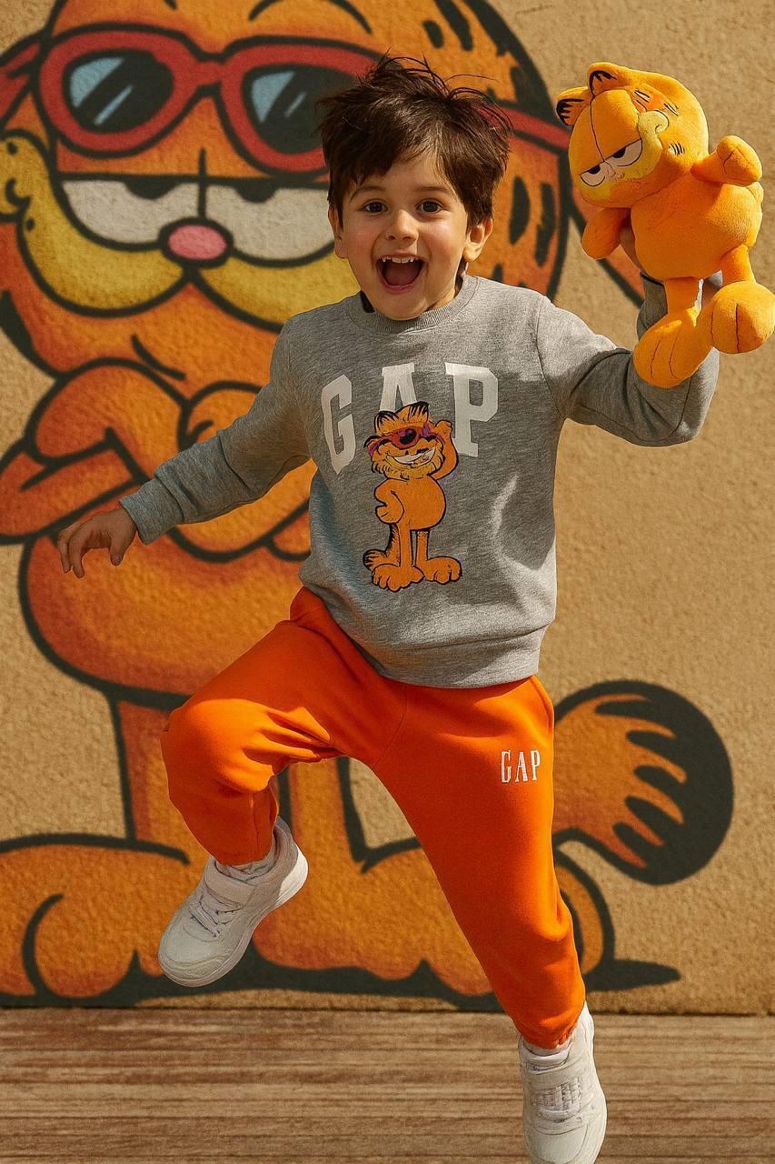 GAP GARFİELD BASKILI 2'Lİ TAKIM