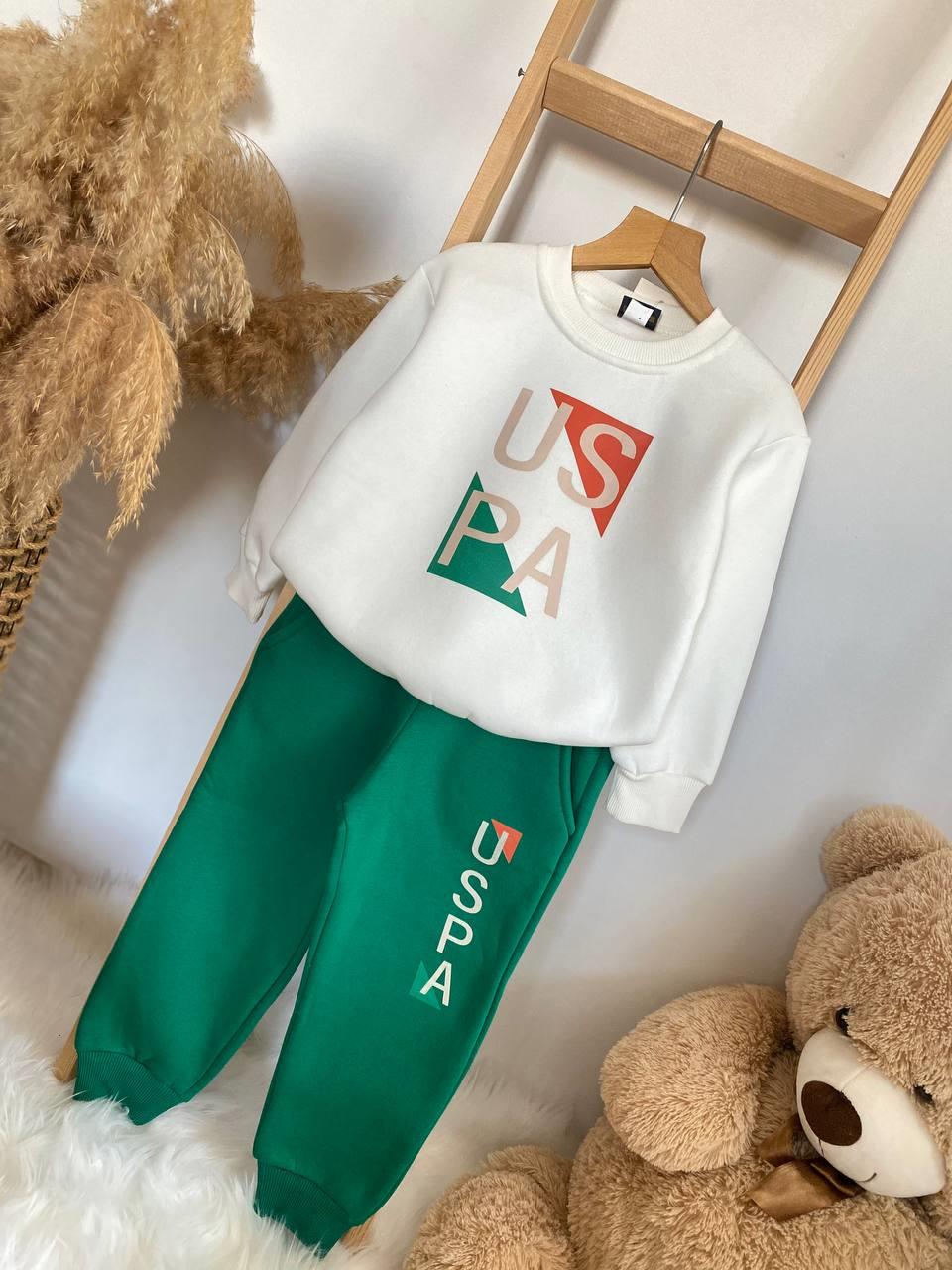 USPA POLO 2'Lİ TAKIM-YEŞİL/BEYAZ