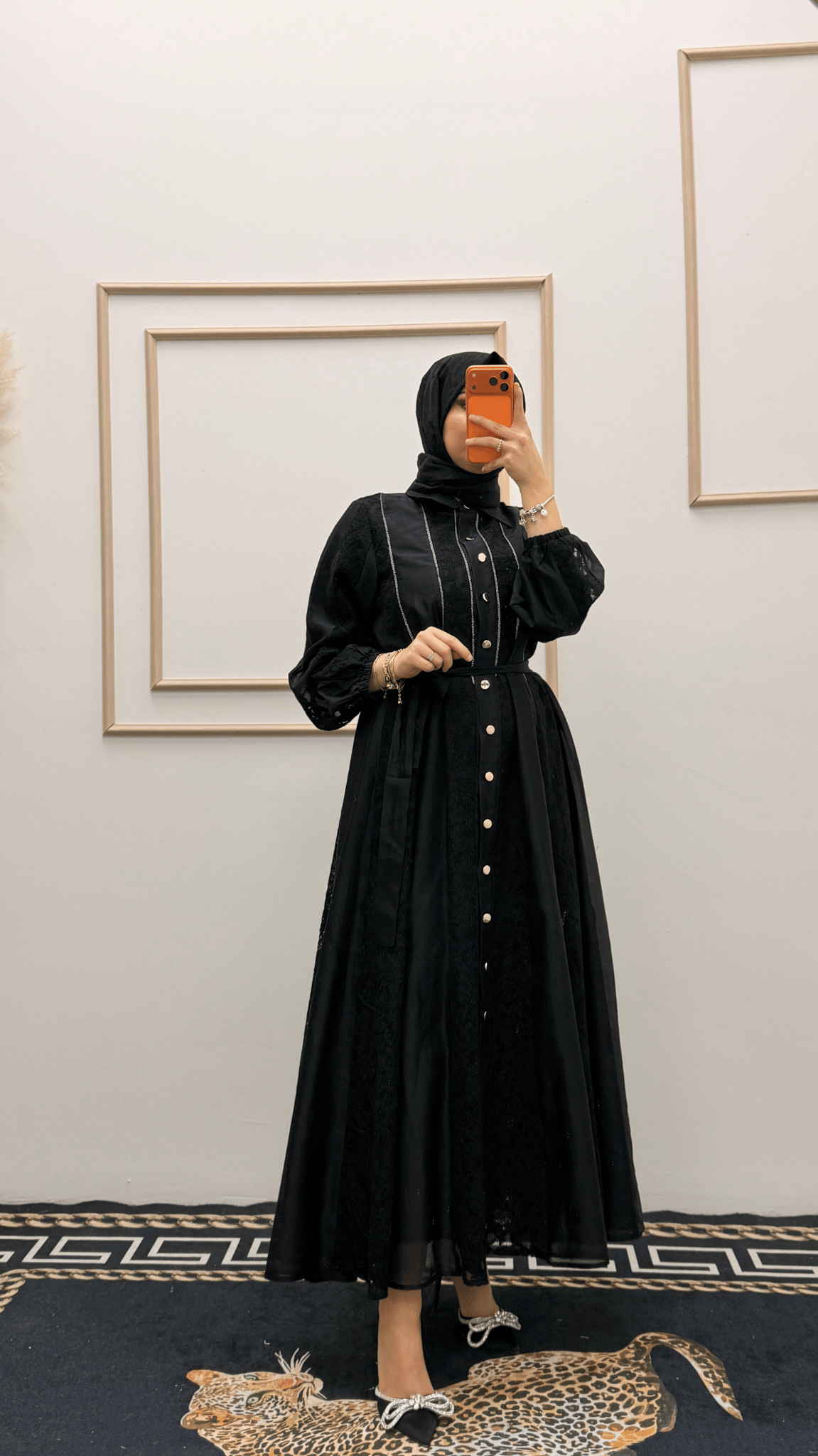 Black Aura Siyah Elbise