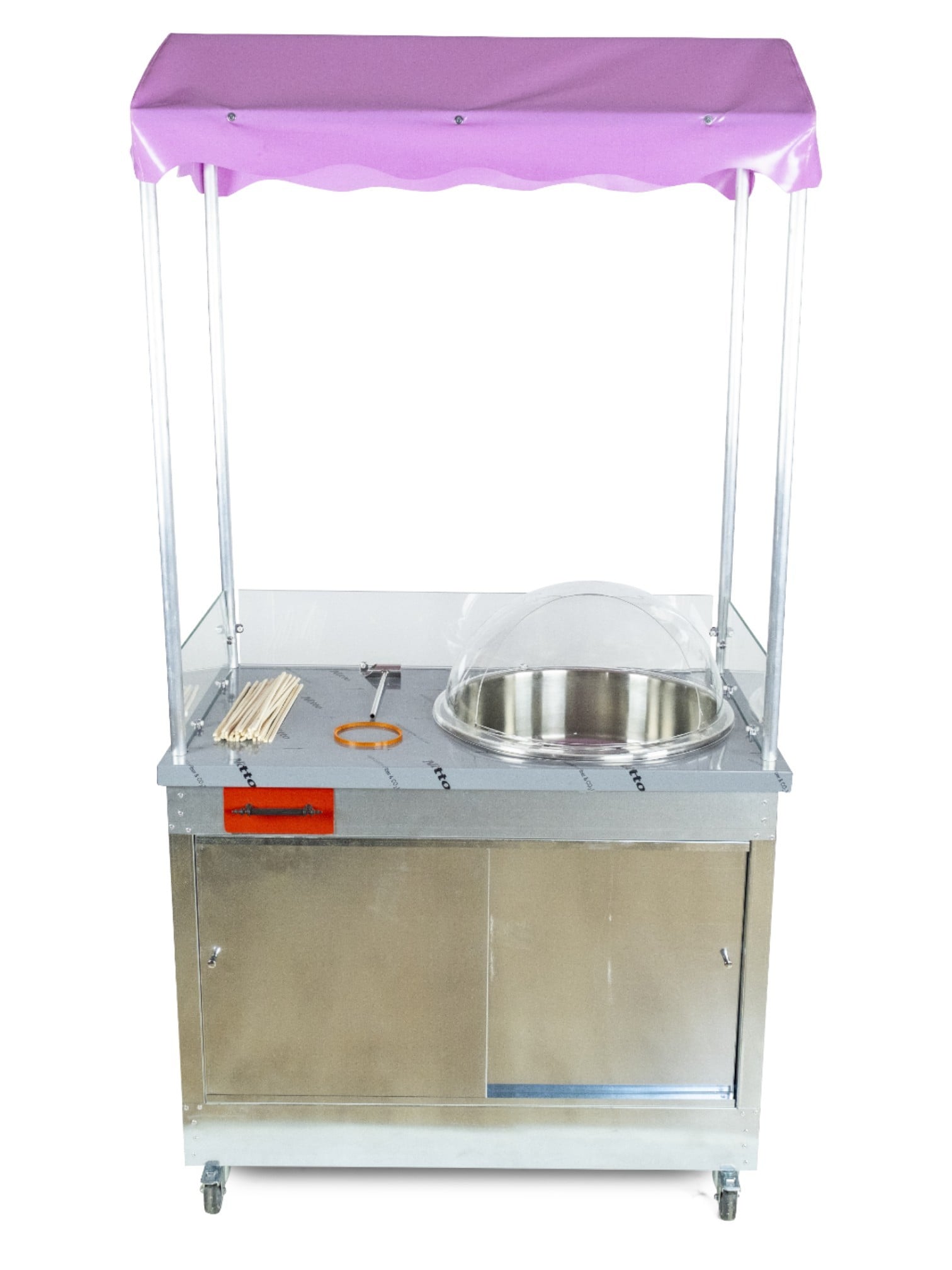  Elektrikli Pamuk Şeker Arabası 60x100 (Model Zonguldak)