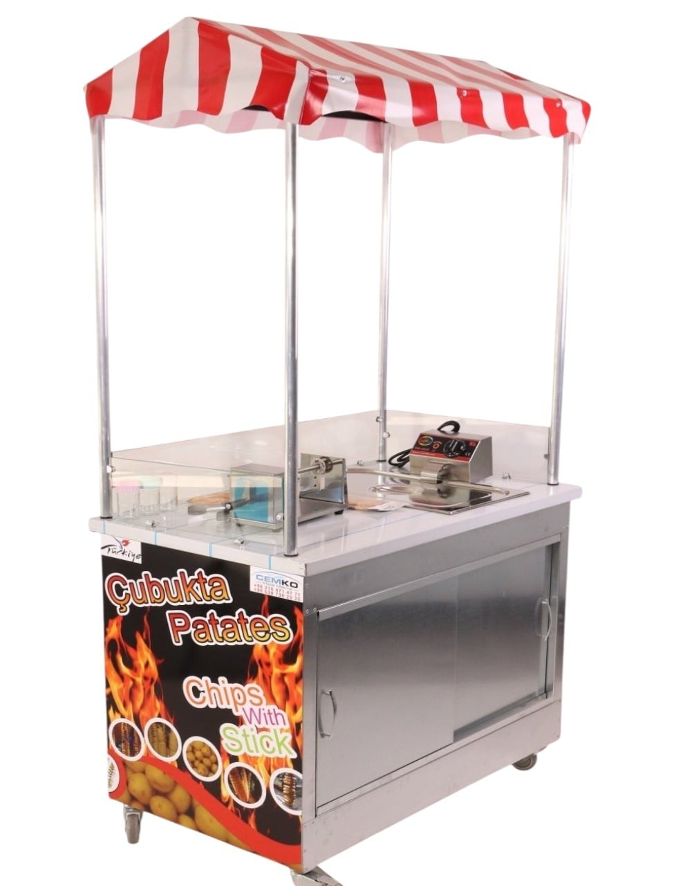 Çubukta Patates Tezgahı 60x100 (Model Kadıköy)