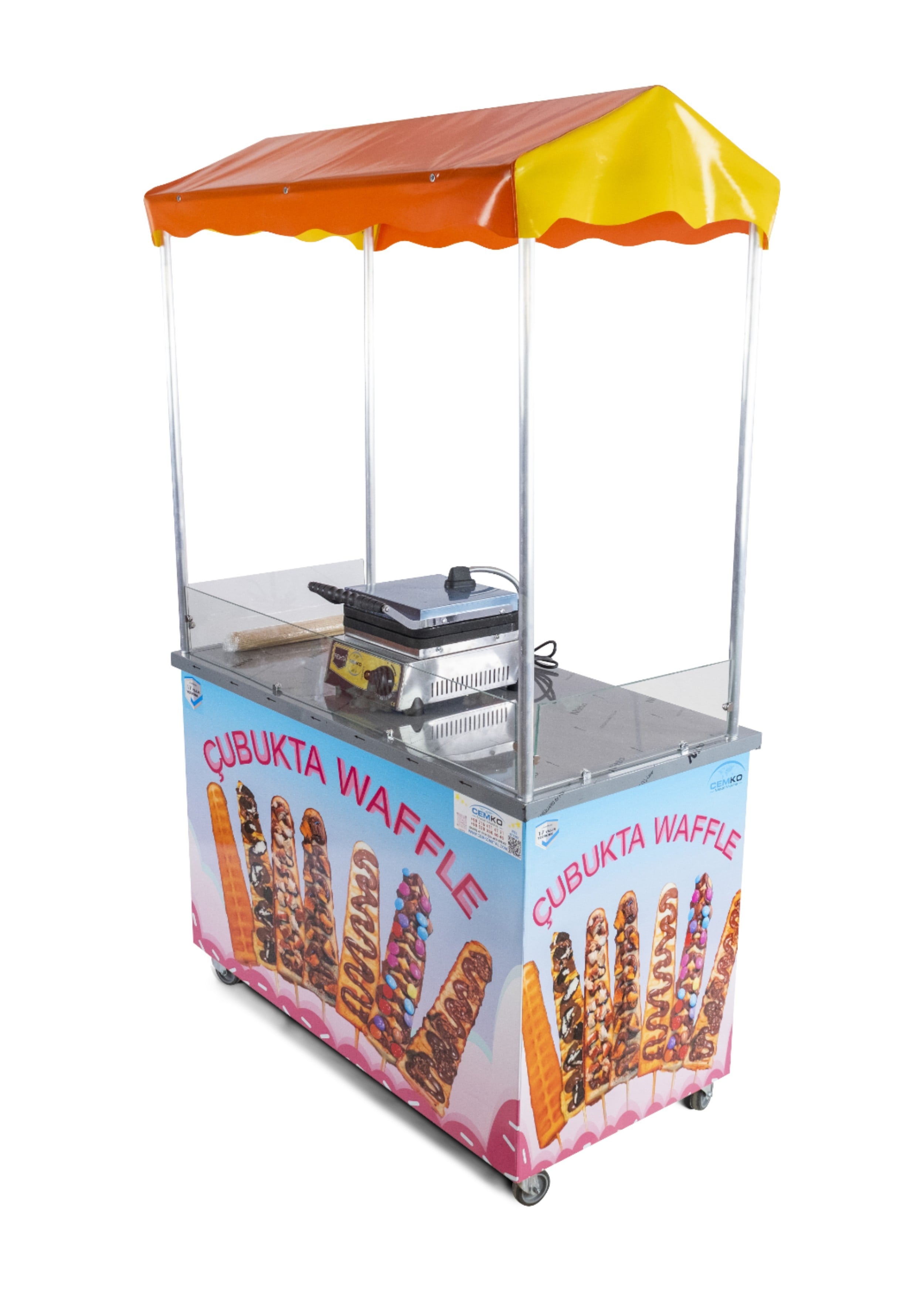 Çubukta Waffle Arabası 60x120 (Model Kütahya)
