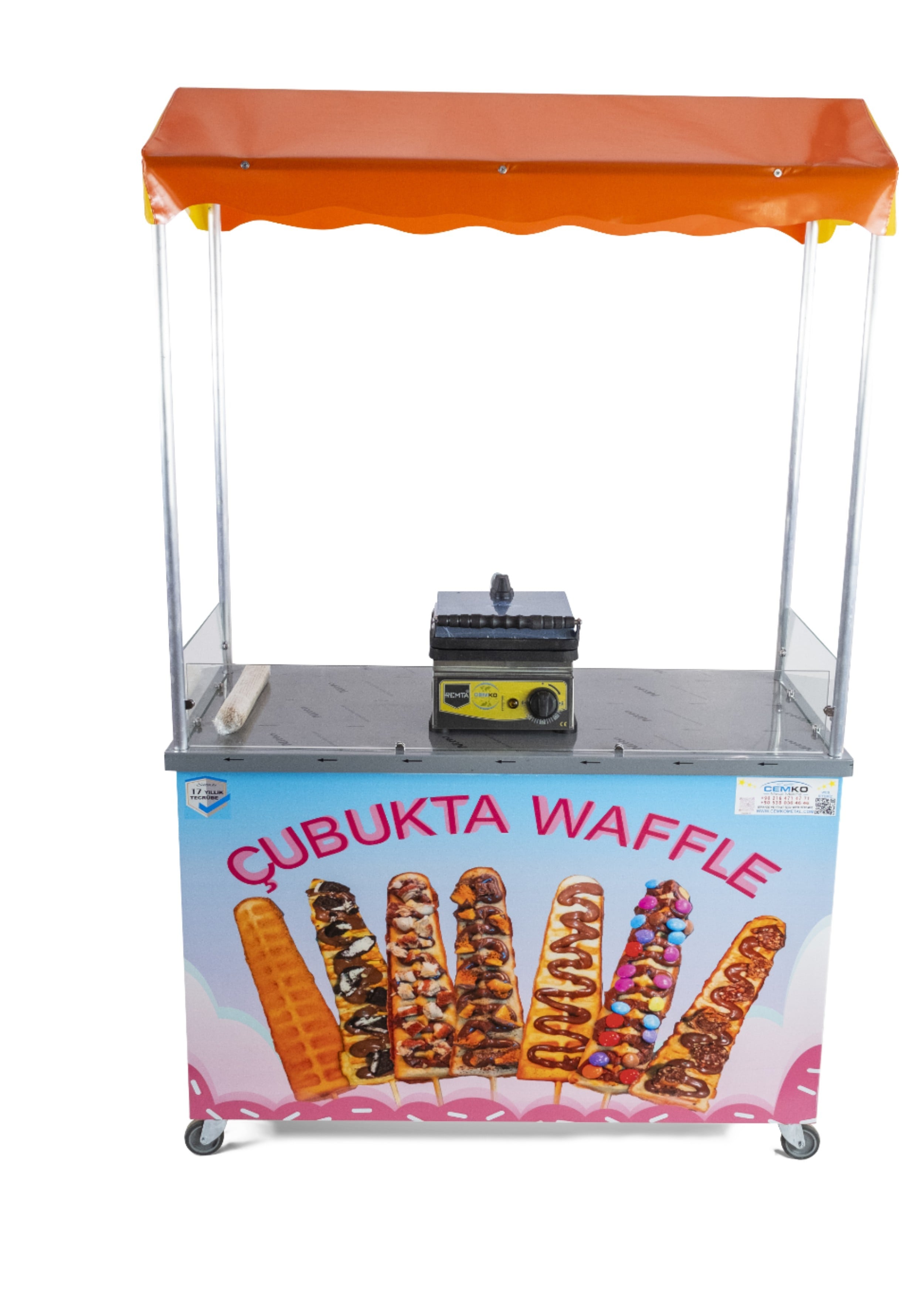 Çubukta Waffle Arabası 60x120 (Model Kütahya)