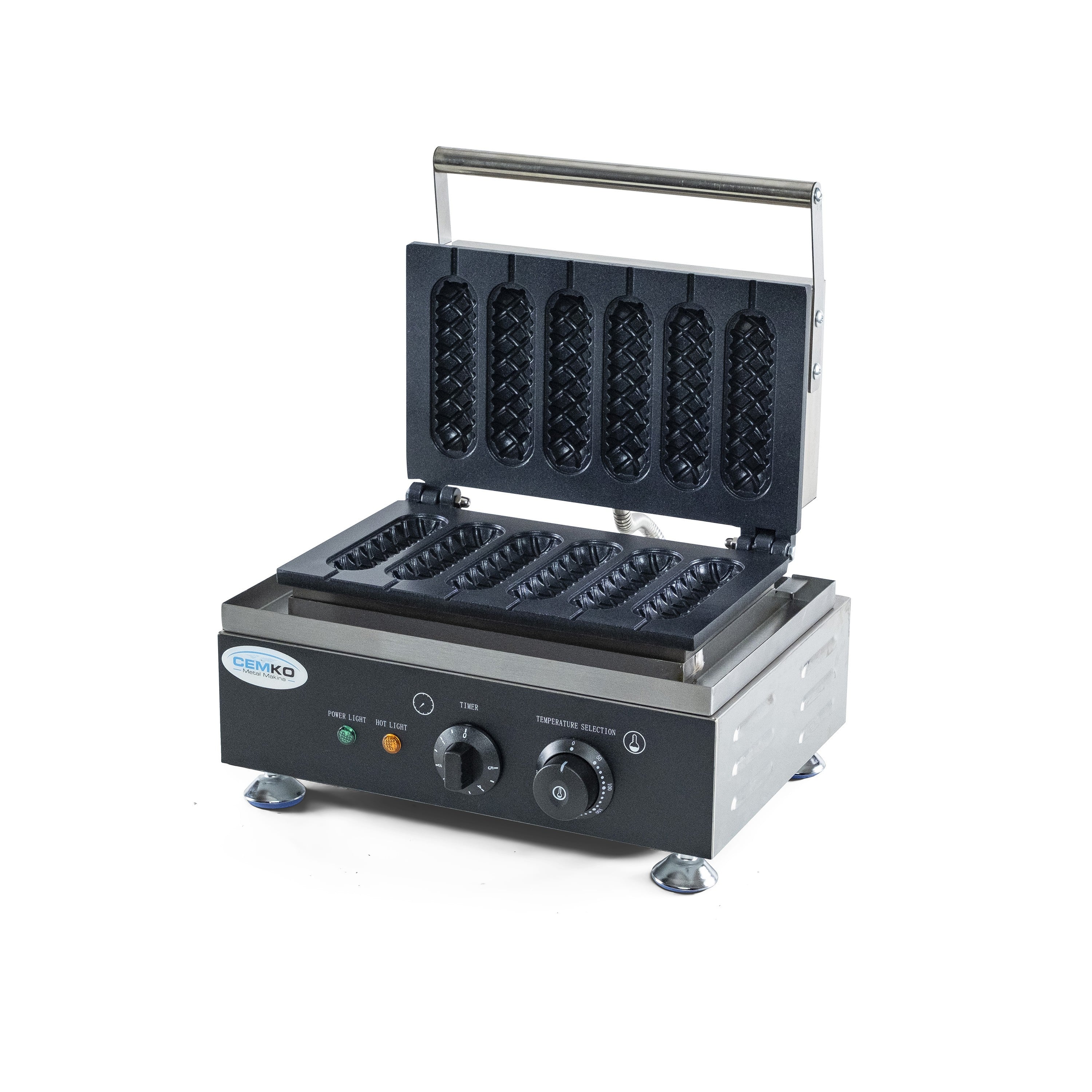 Çubukta Waffle Makinesi 6 Lı (Model Torbalı)