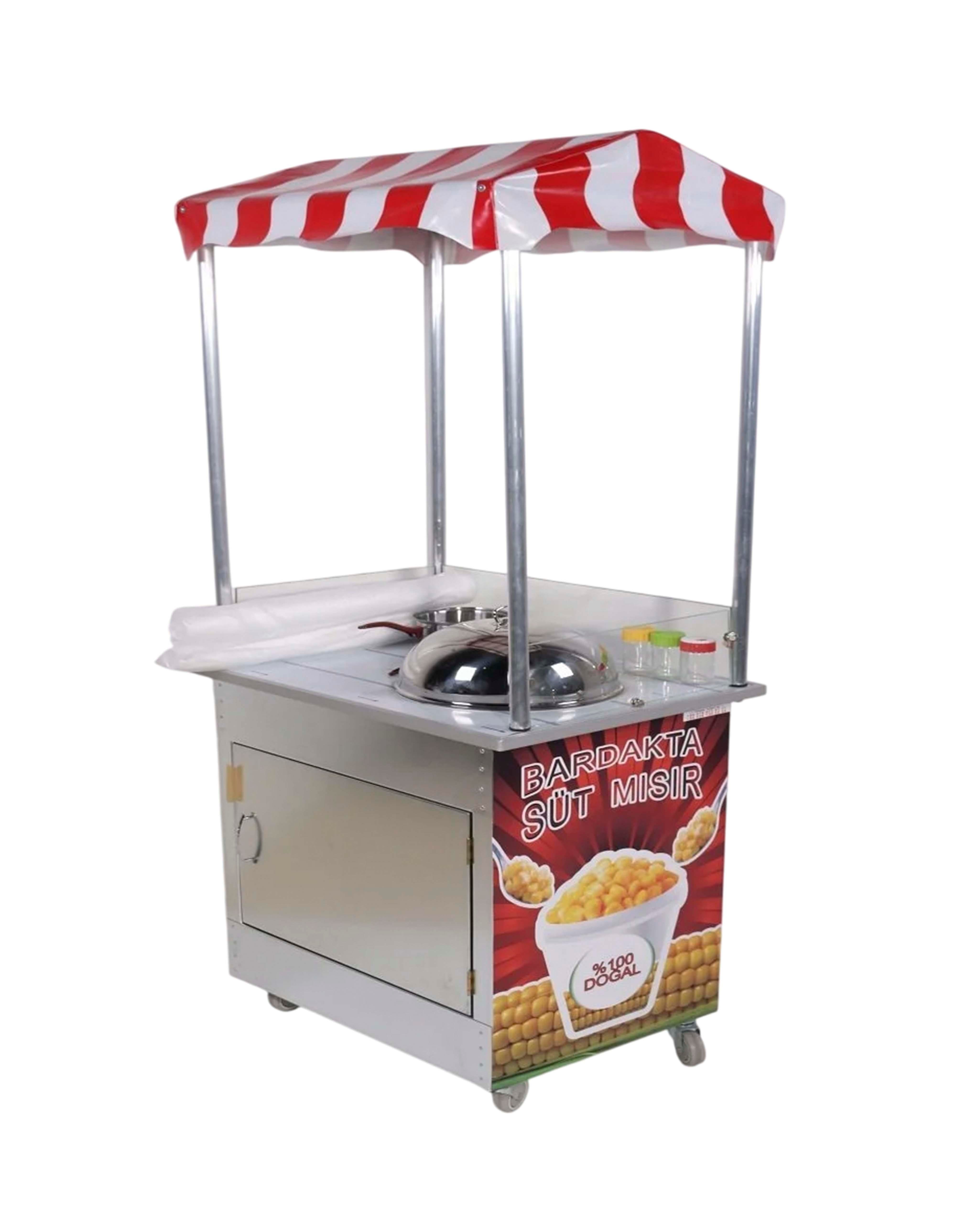 Elektrikli Bardakta Mısır Standı 50x70
