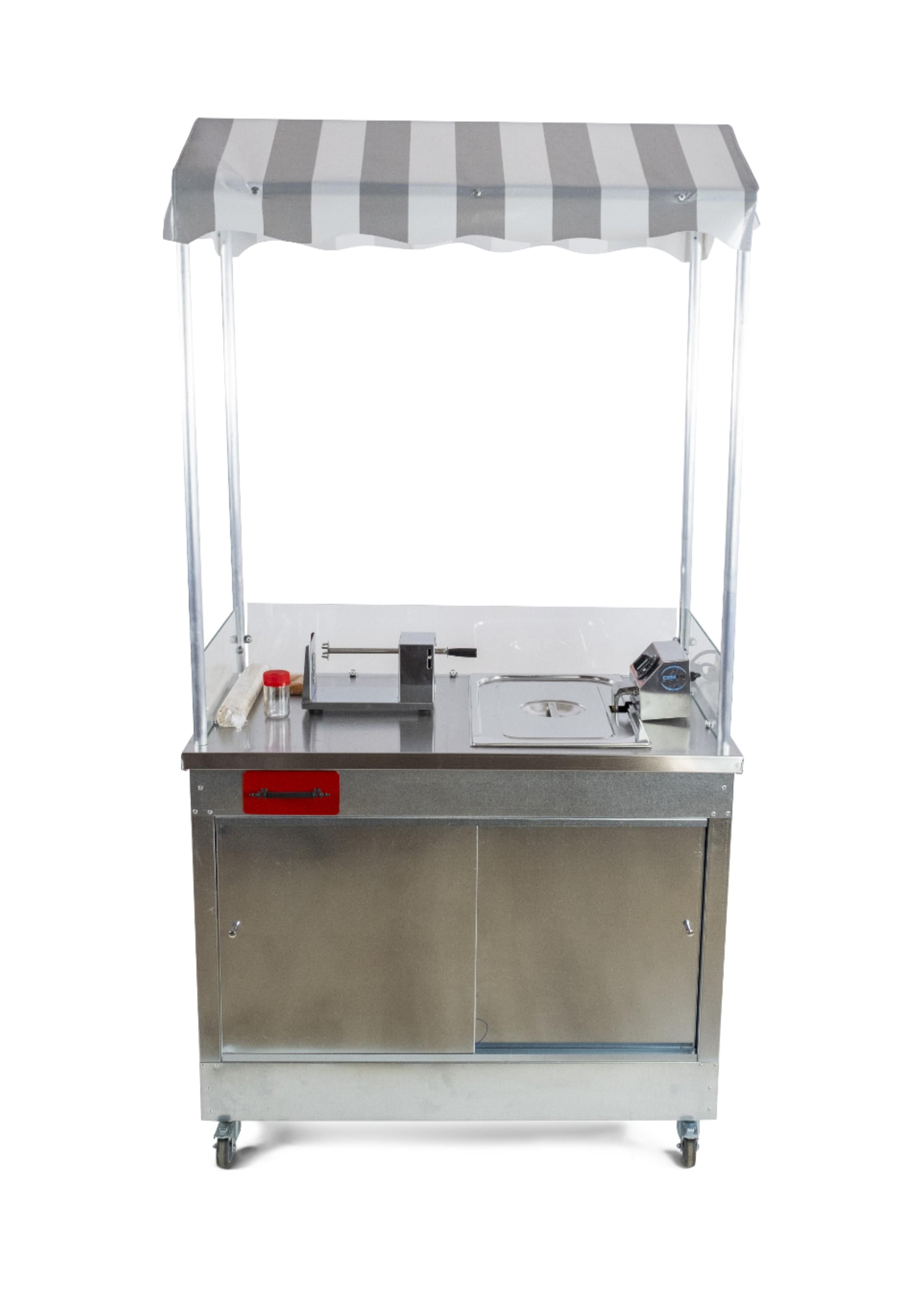 Elektrikli Çubukta Patates Arabası Elektrikli 60x100 (Model Gaziantep)