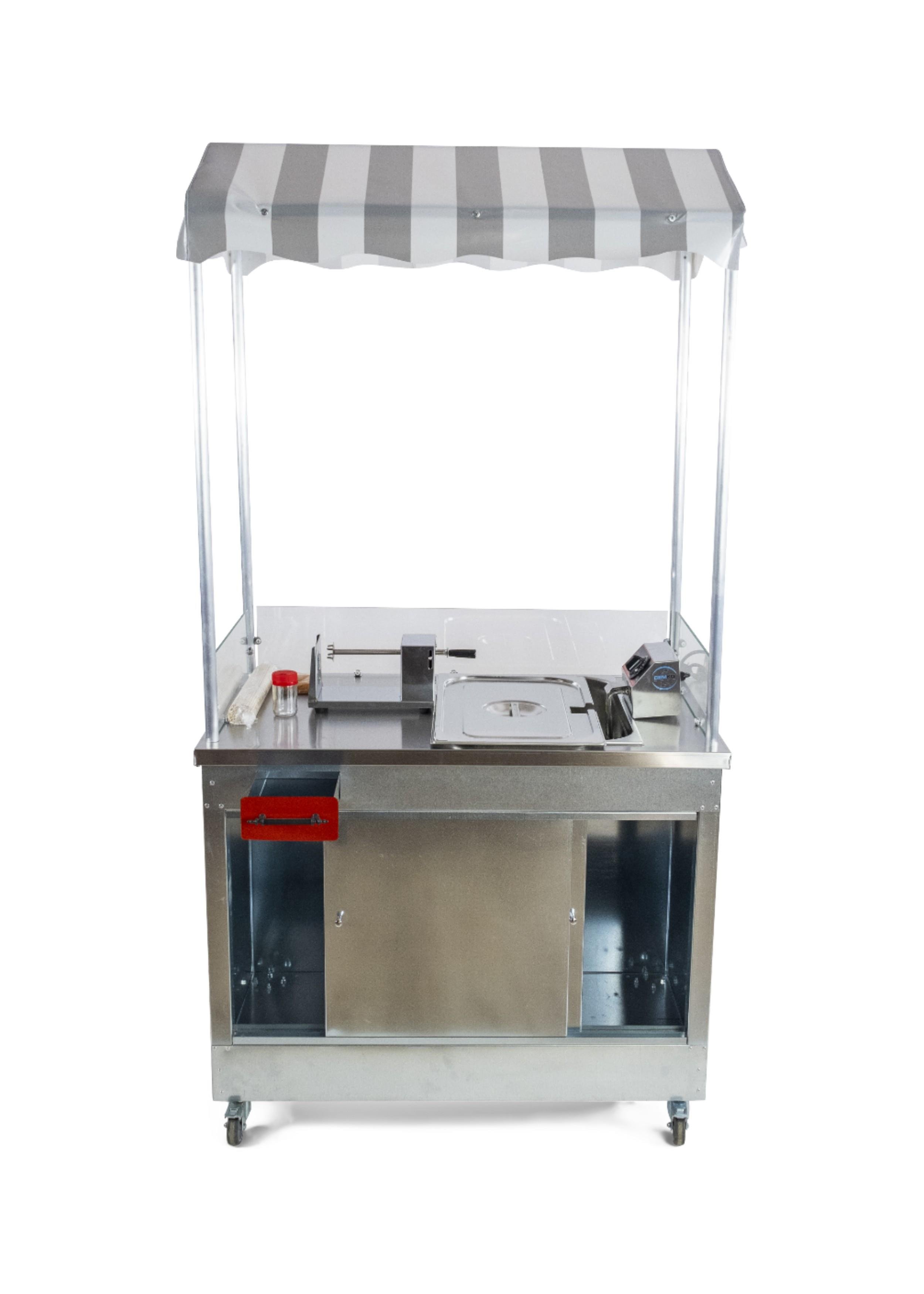 Elektrikli Çubukta Patates Arabası Elektrikli 60x100 (Model Gaziantep)