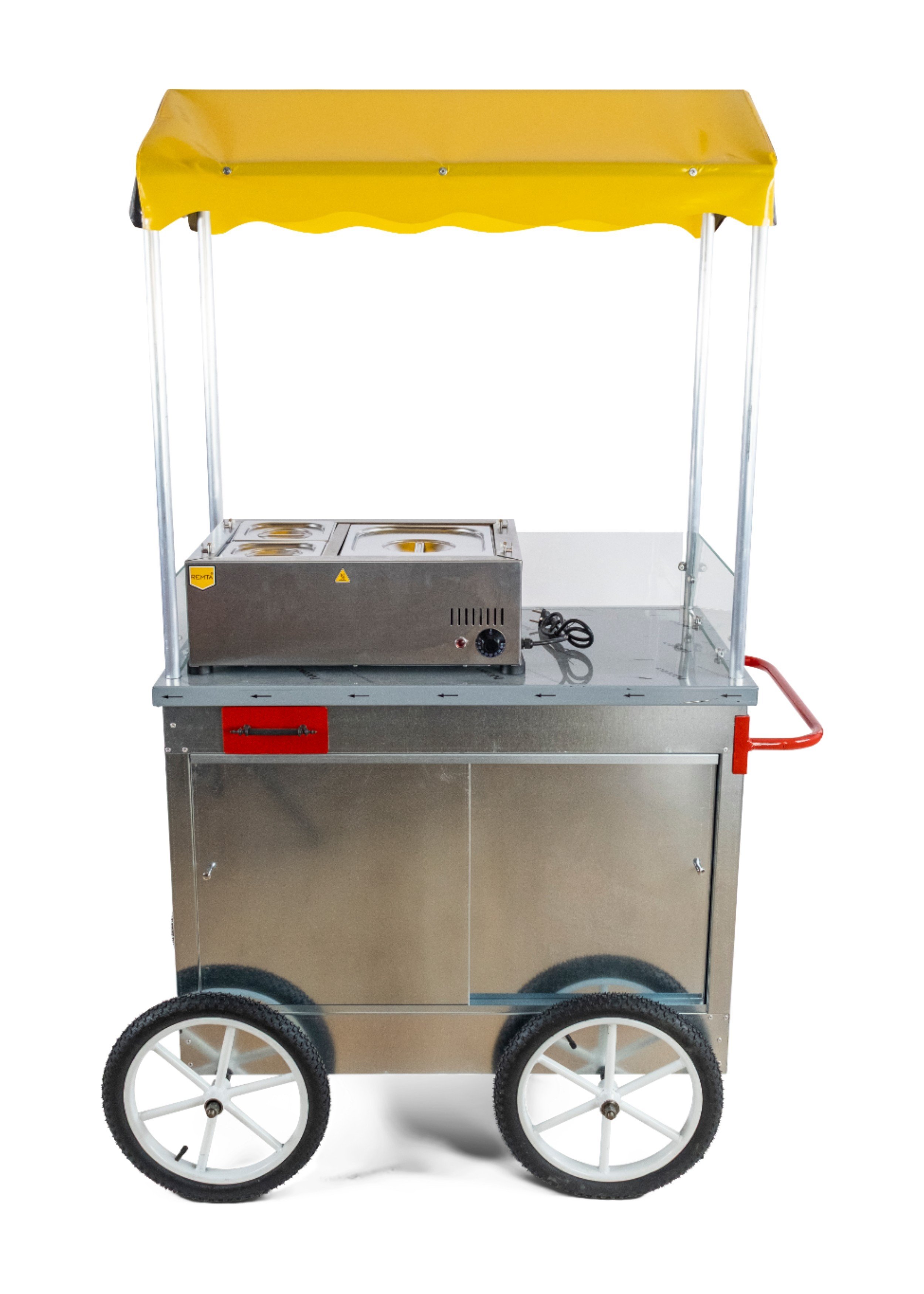 Hot Dog Sosisli Arabası 60x100 (Model Çanakkale)
