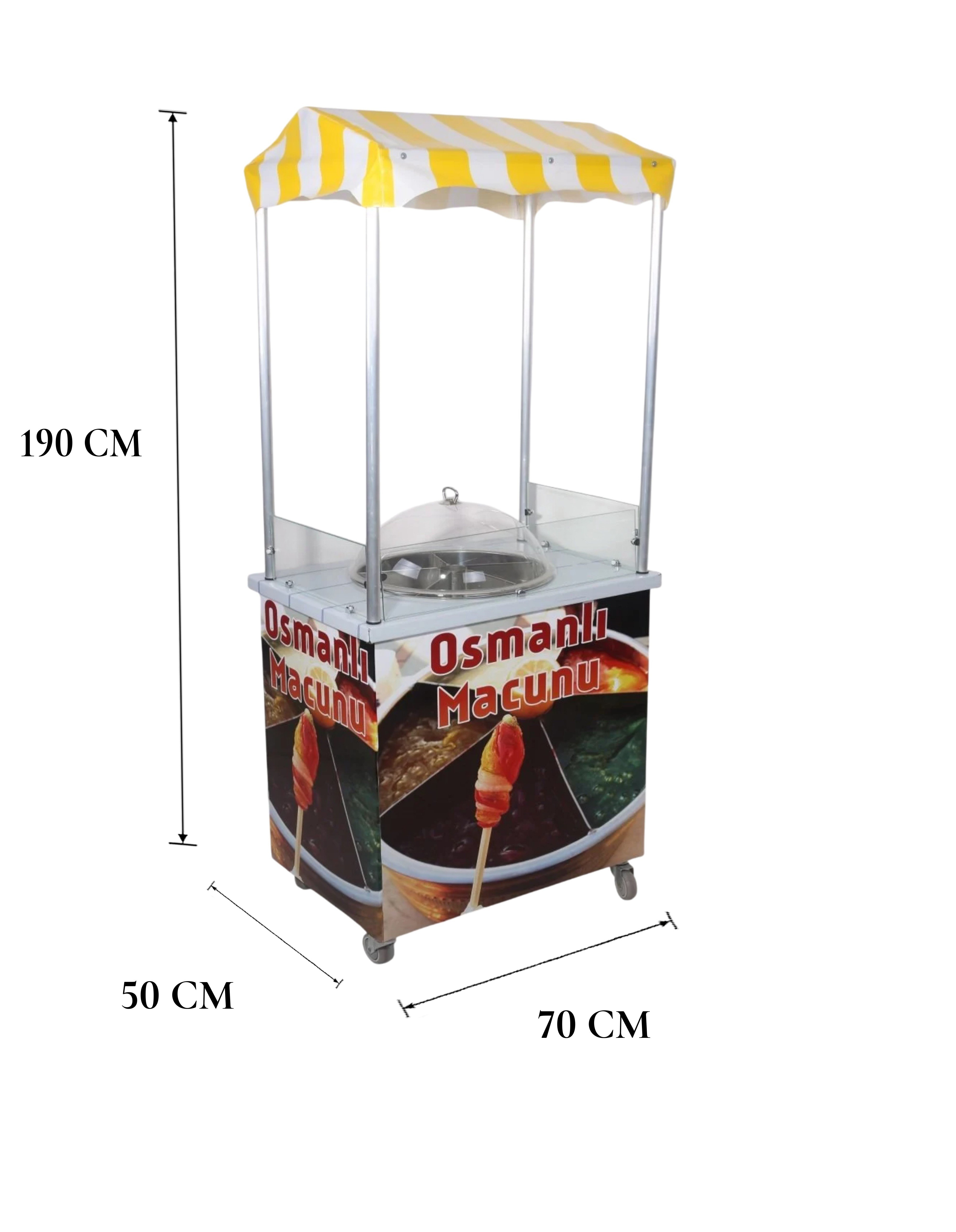 Osmanlı Macunu Arabası 50x70 (Model Erdemli)