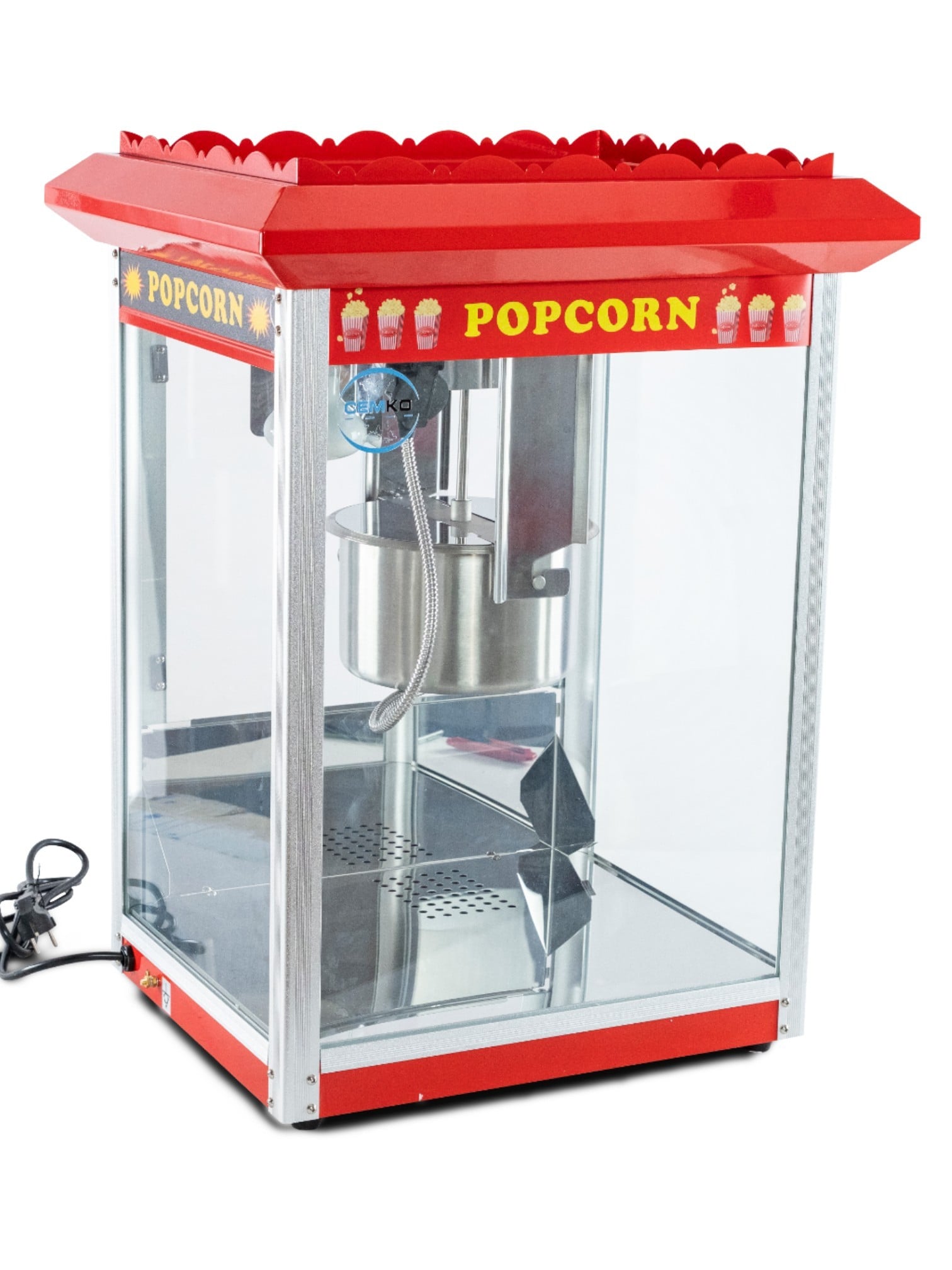 Popcorn Mısır Patlatma Makinesi 6 Kg Kapasiteli (Model İvrindi)