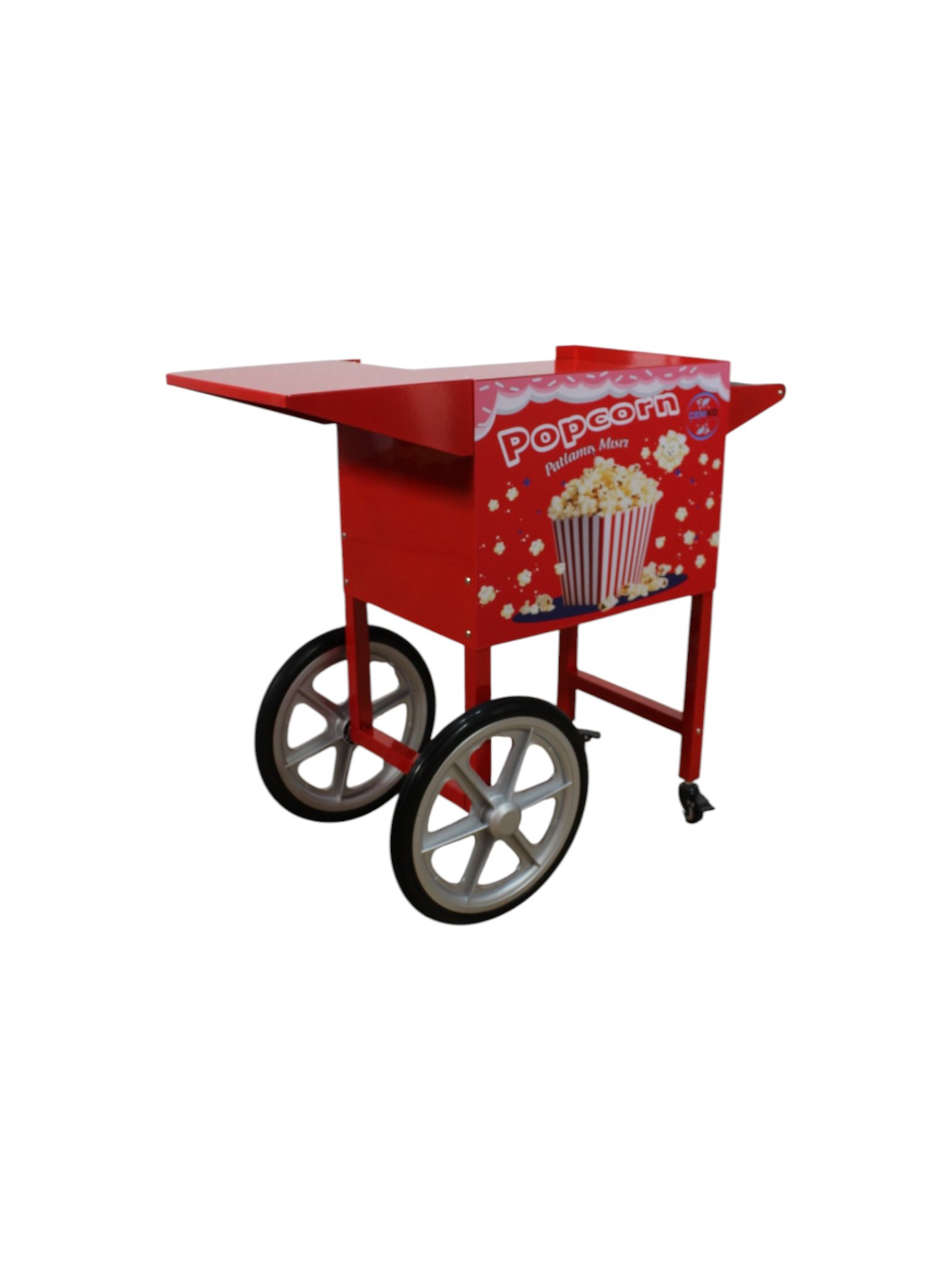 Popcorn Patlamış Mısır Arabası Altı(Tekli)