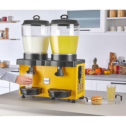 Remta Royal Mini Çiftli Şerbet ve Ayran Soğutucu 11+11 lt