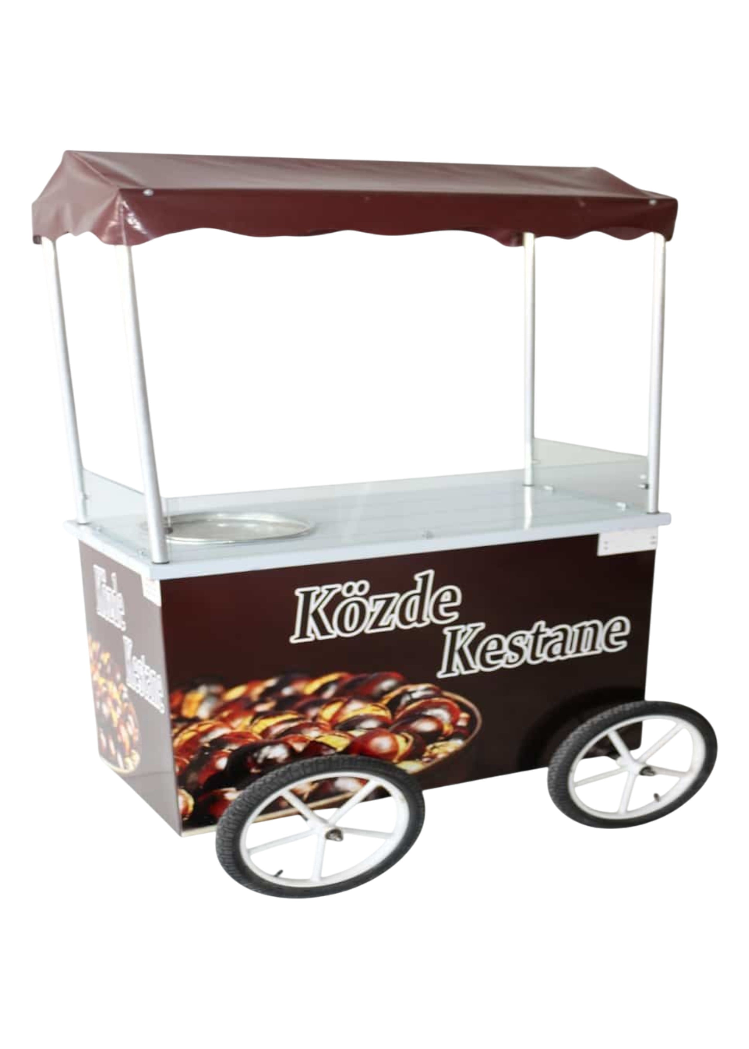 Seyyar Közde Kestane Tezgahı (Model Burdur)
